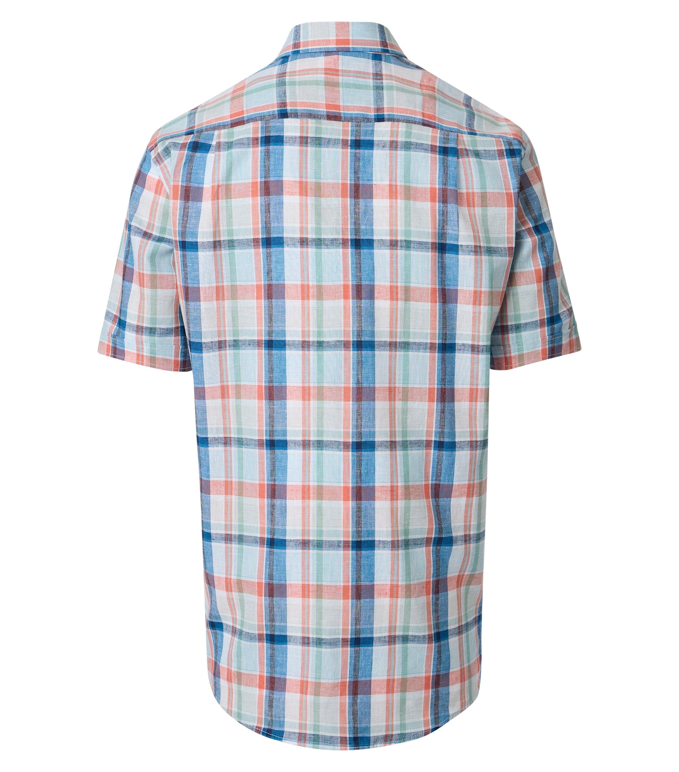 Casa Moda Herren Hemden kurz Blau