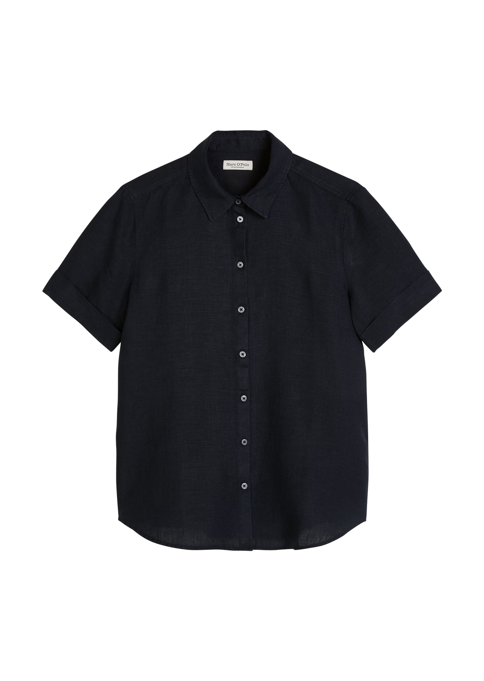 Marc O'Polo Damen Blusen kurz Deep Night Blue