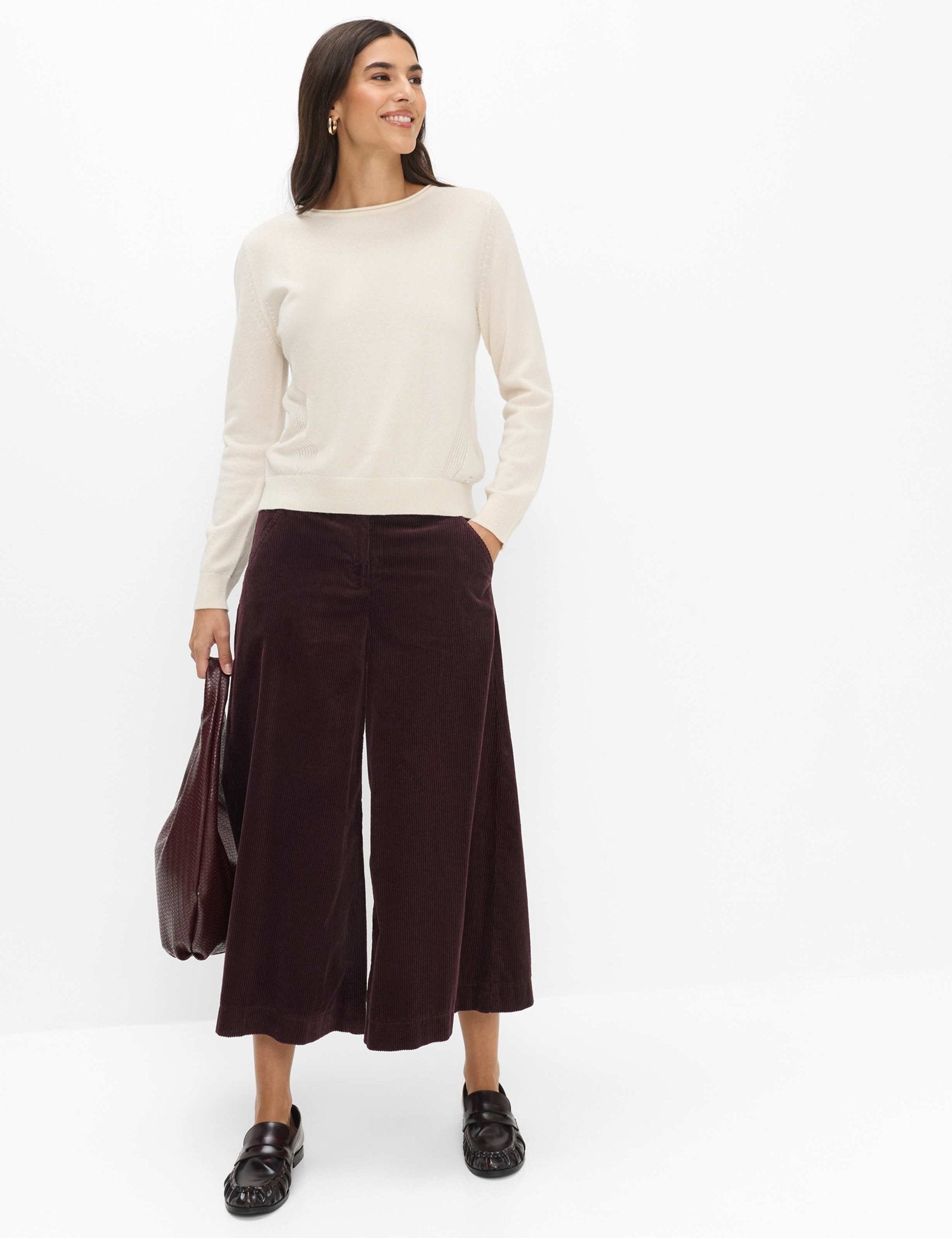 Brax Damen Pullover Dark Ecru
