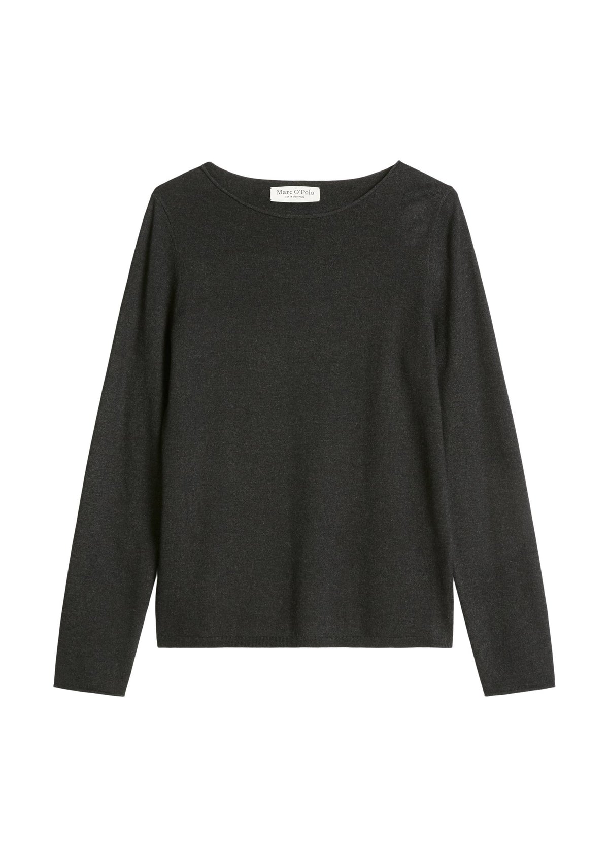 Marc O'Polo Damen Pullover Coal Grey Melan