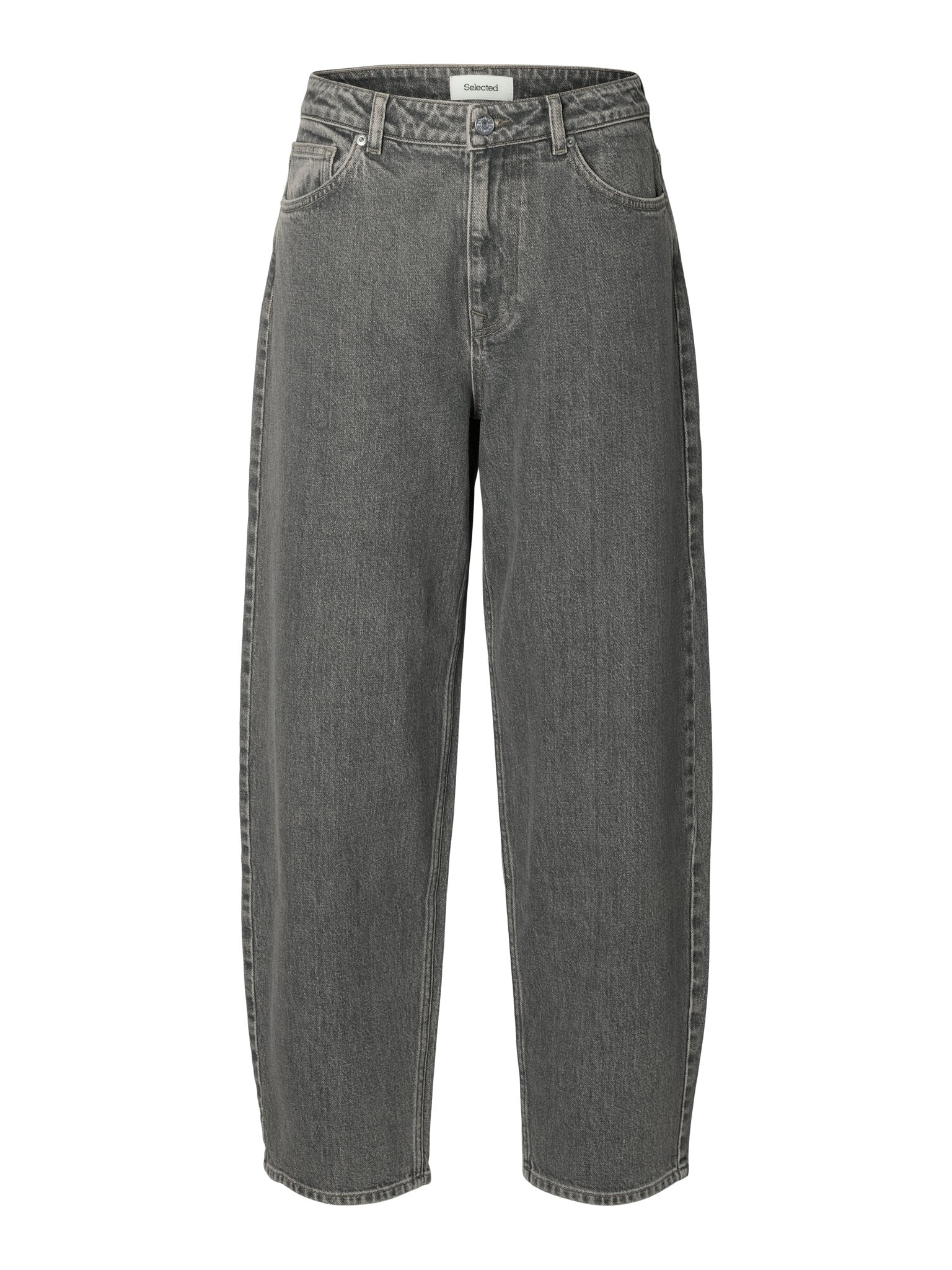 Selected Femme Damen Jeans Medium Grey Den