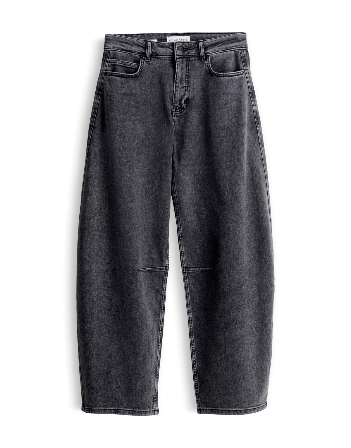 Opus Pants Damen Jeans Dark Grey