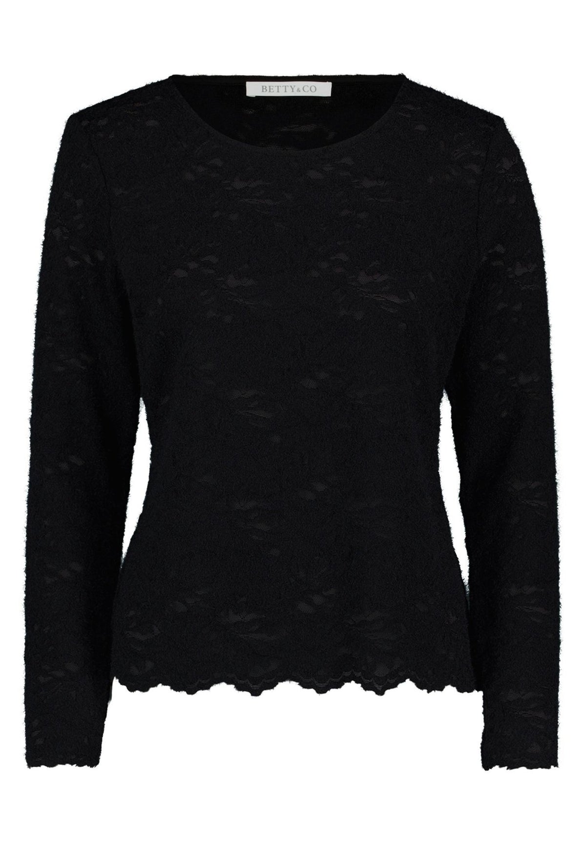 Betty & Co Damen T-Shirts Black