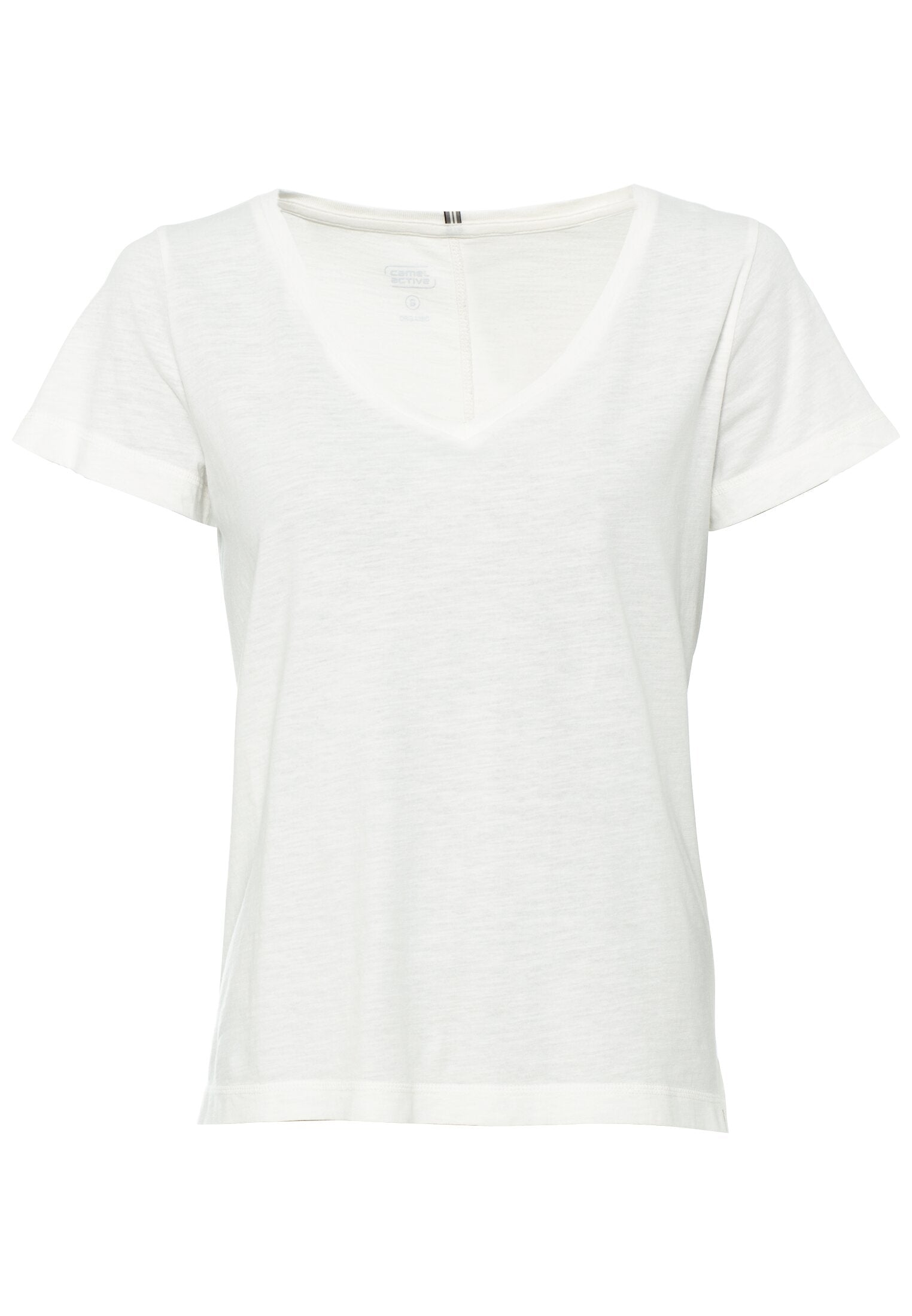 Camel active Damen T-Shirts Milkwhite