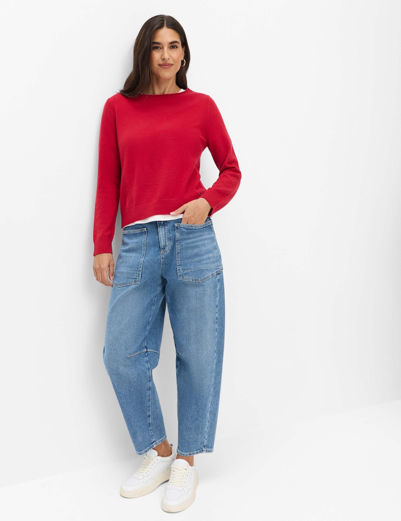 Brax Damen Pullover Cherry