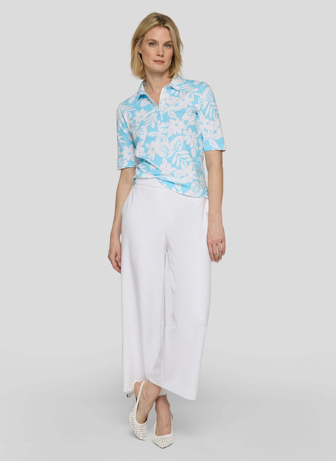 Rabe Damen T-Shirts Kristallblau