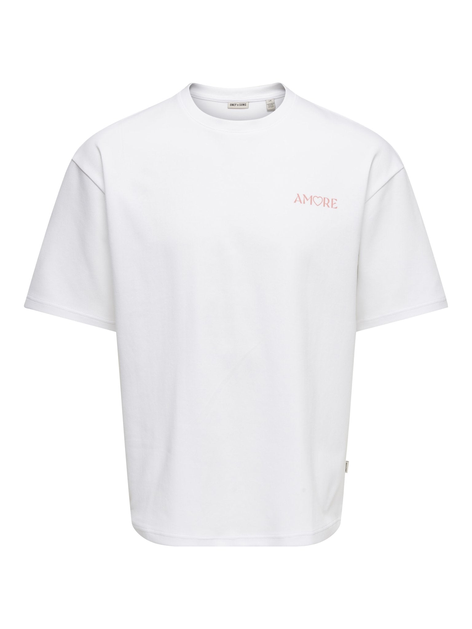 Only & Sons Herren T-Shirts kurz Bright White/Am