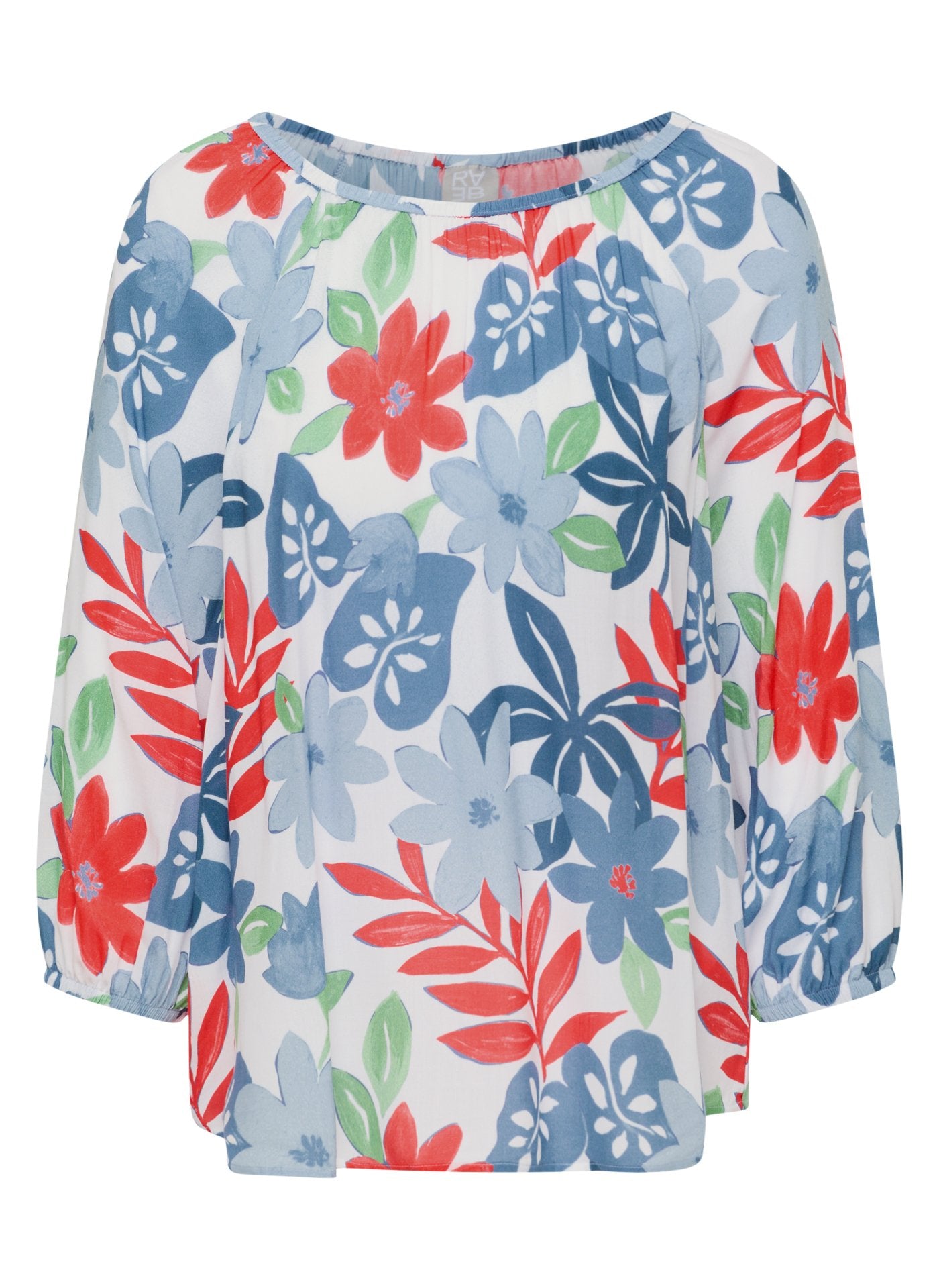 Rabe Damen Blusen Himmelblau