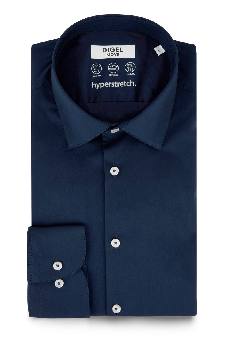 Digel Herren Hemden lang Blau