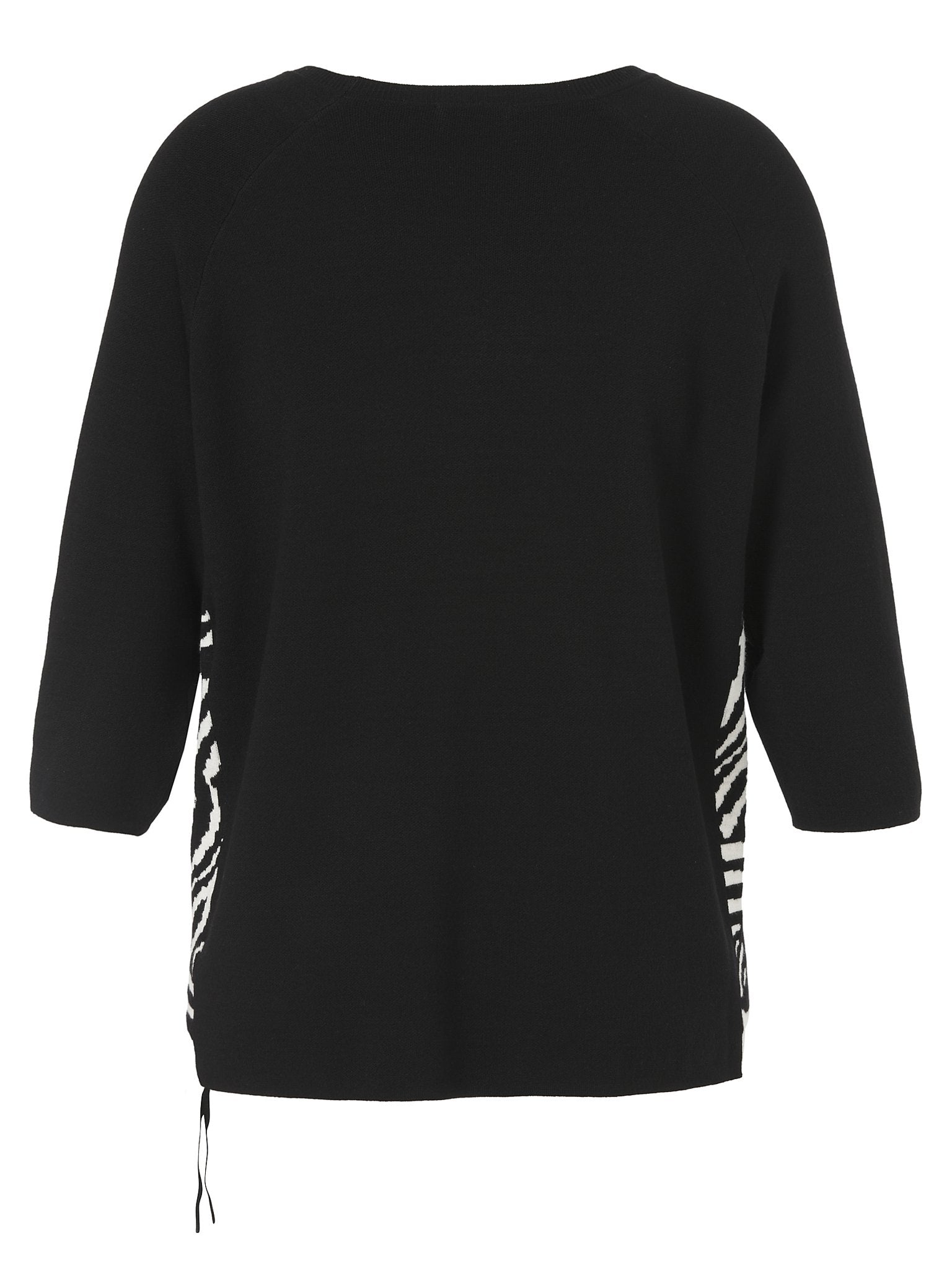 Via Appia Damen Pullover Schwarz