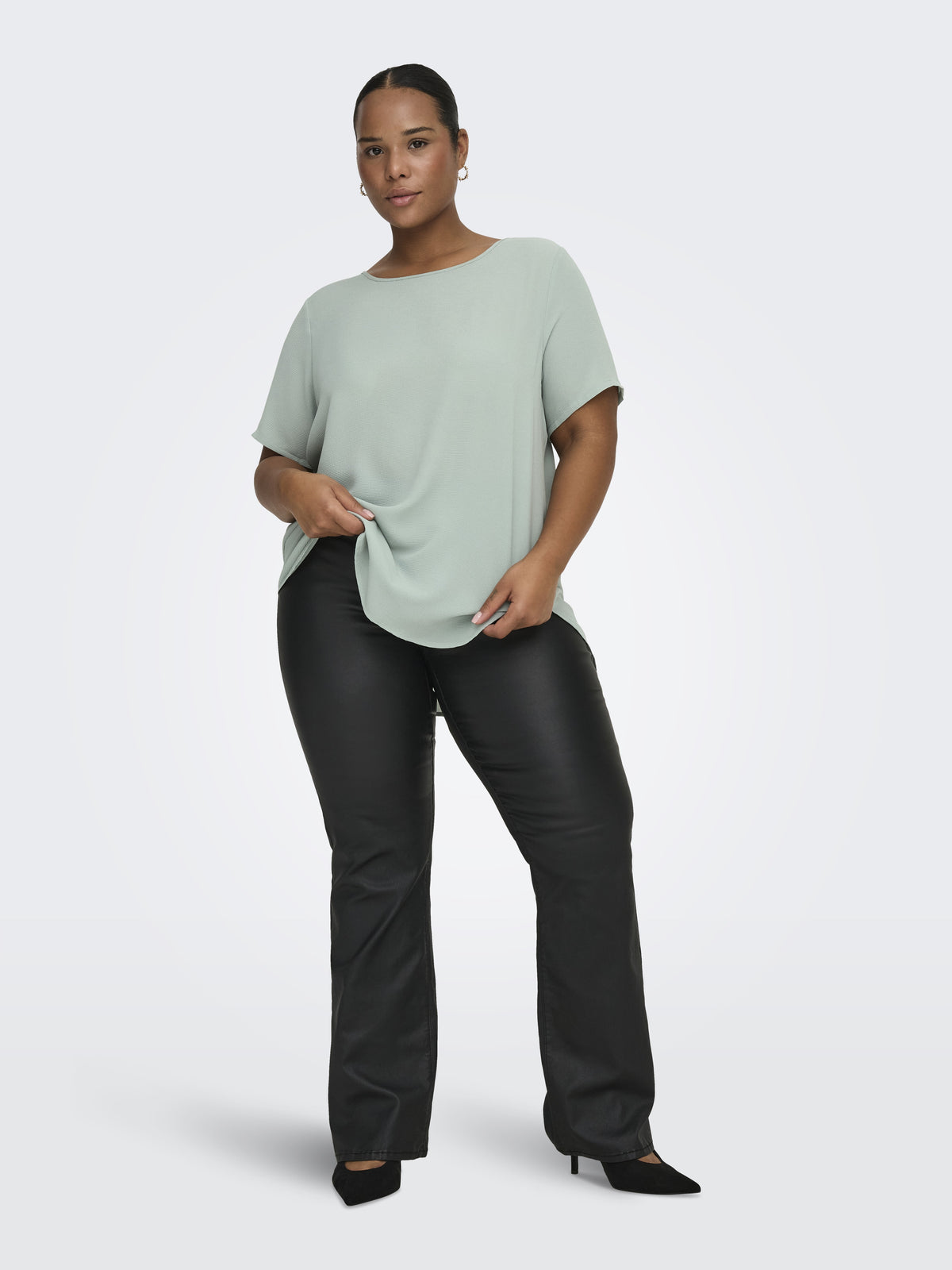 Only Carmakoma Damen T-Shirts Jadeite