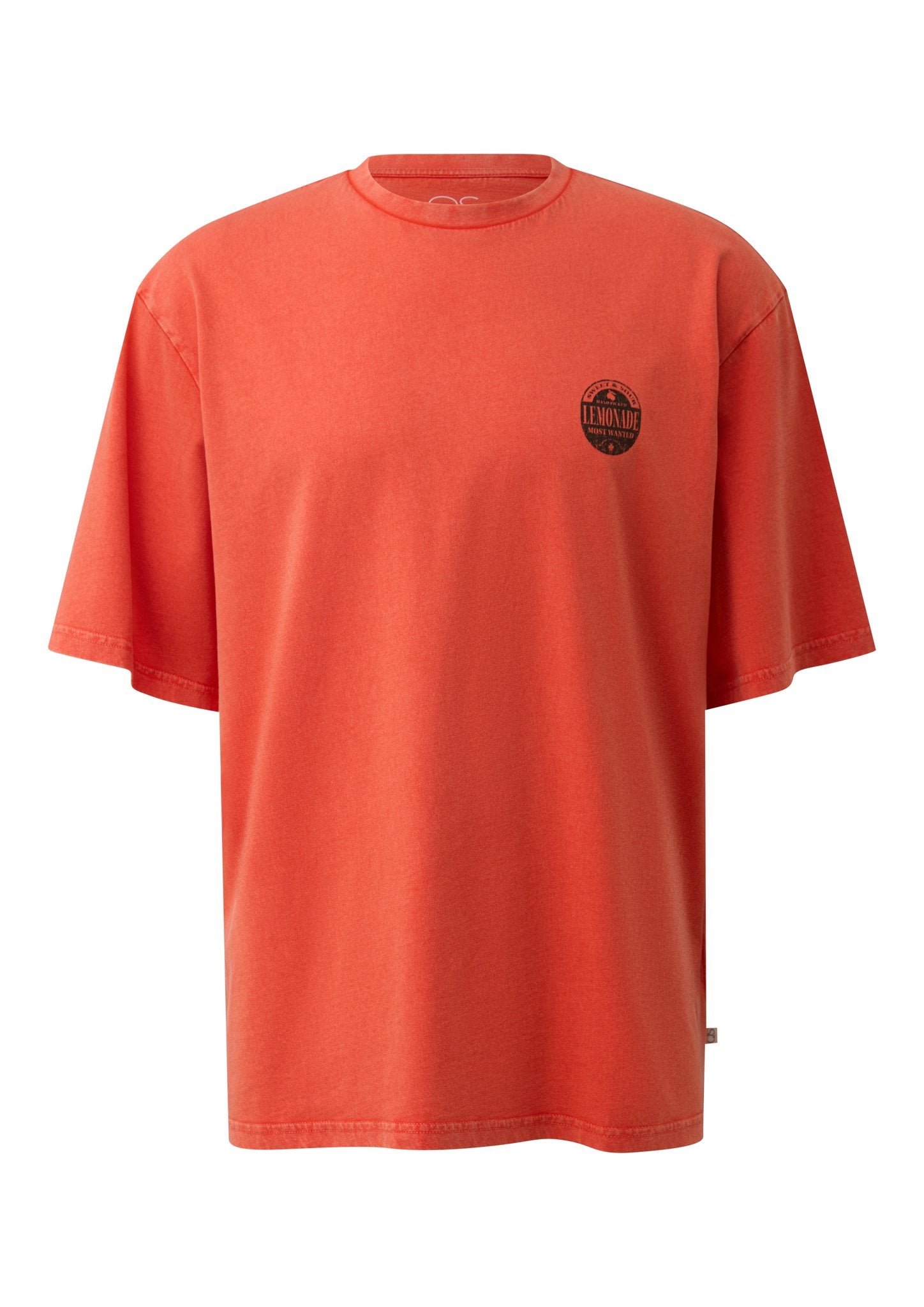 QS by S.Oliver Herren T-Shirts kurz Red