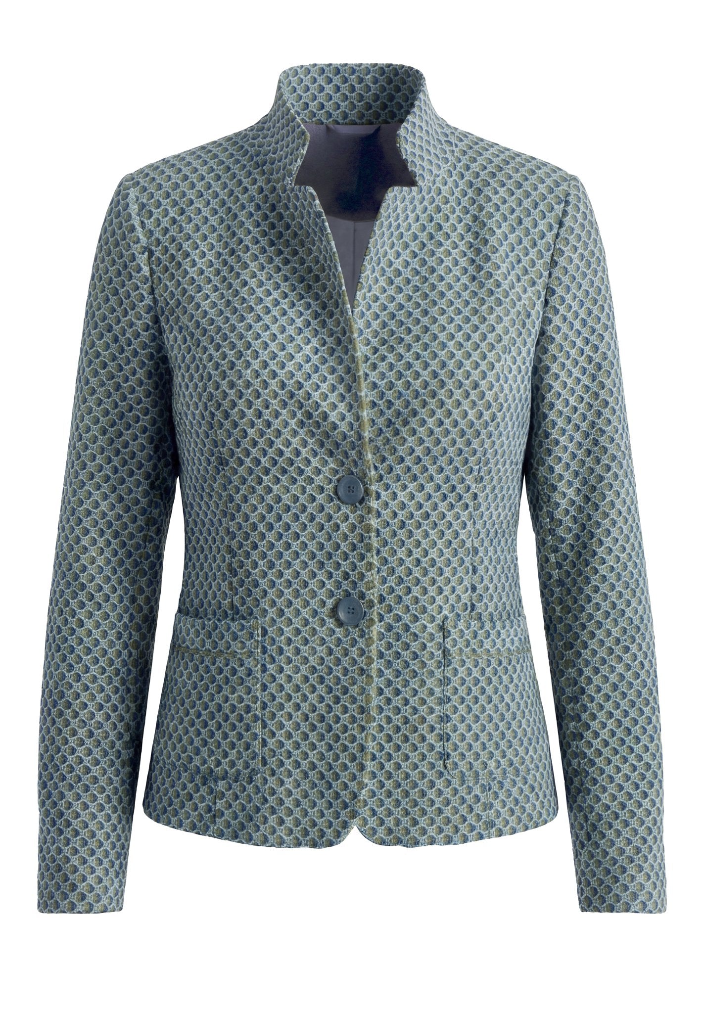 Bianca Damen Blazer Blue Mix