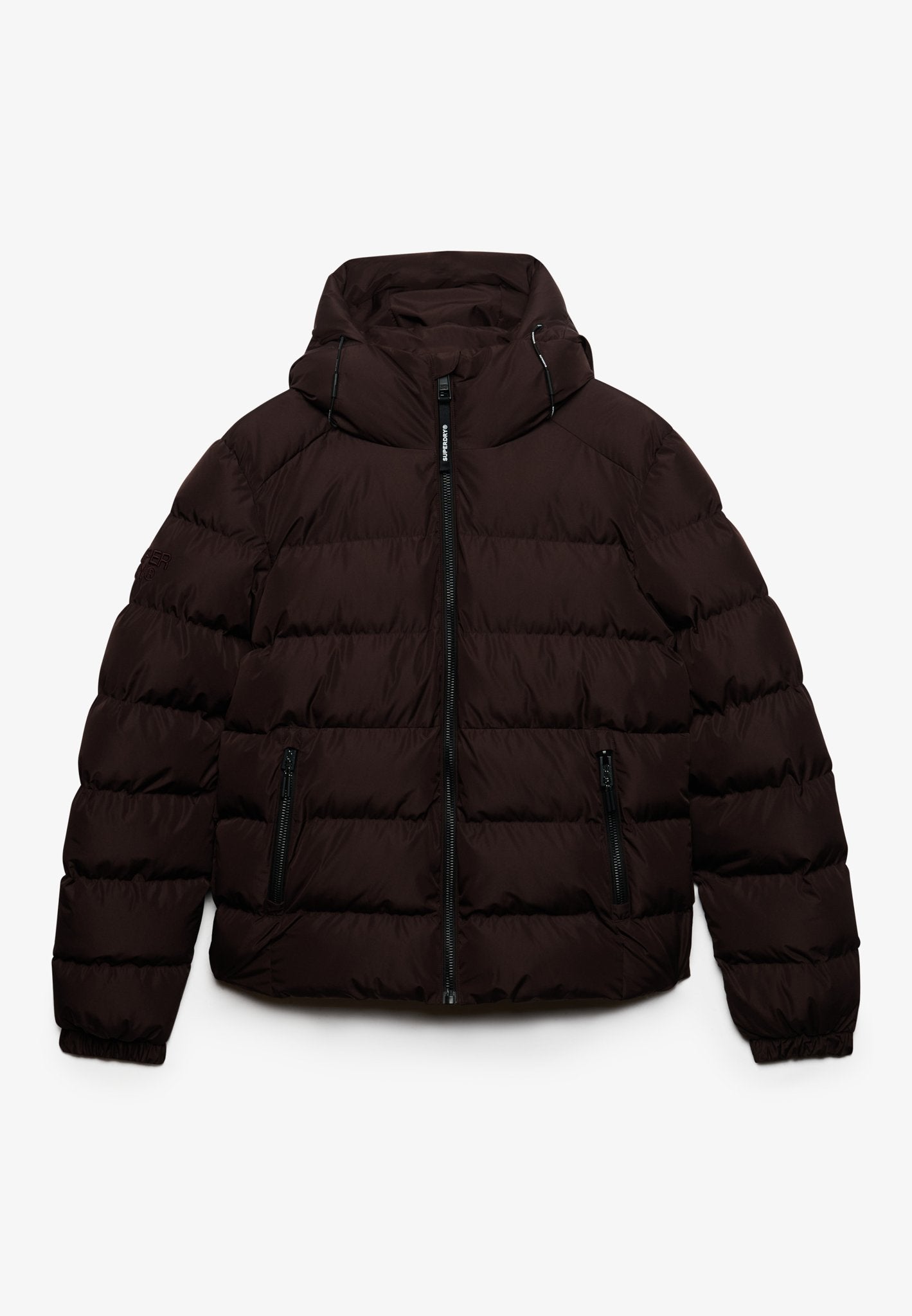 Superdry Men Herren Hemden lang Lj Peak Dark