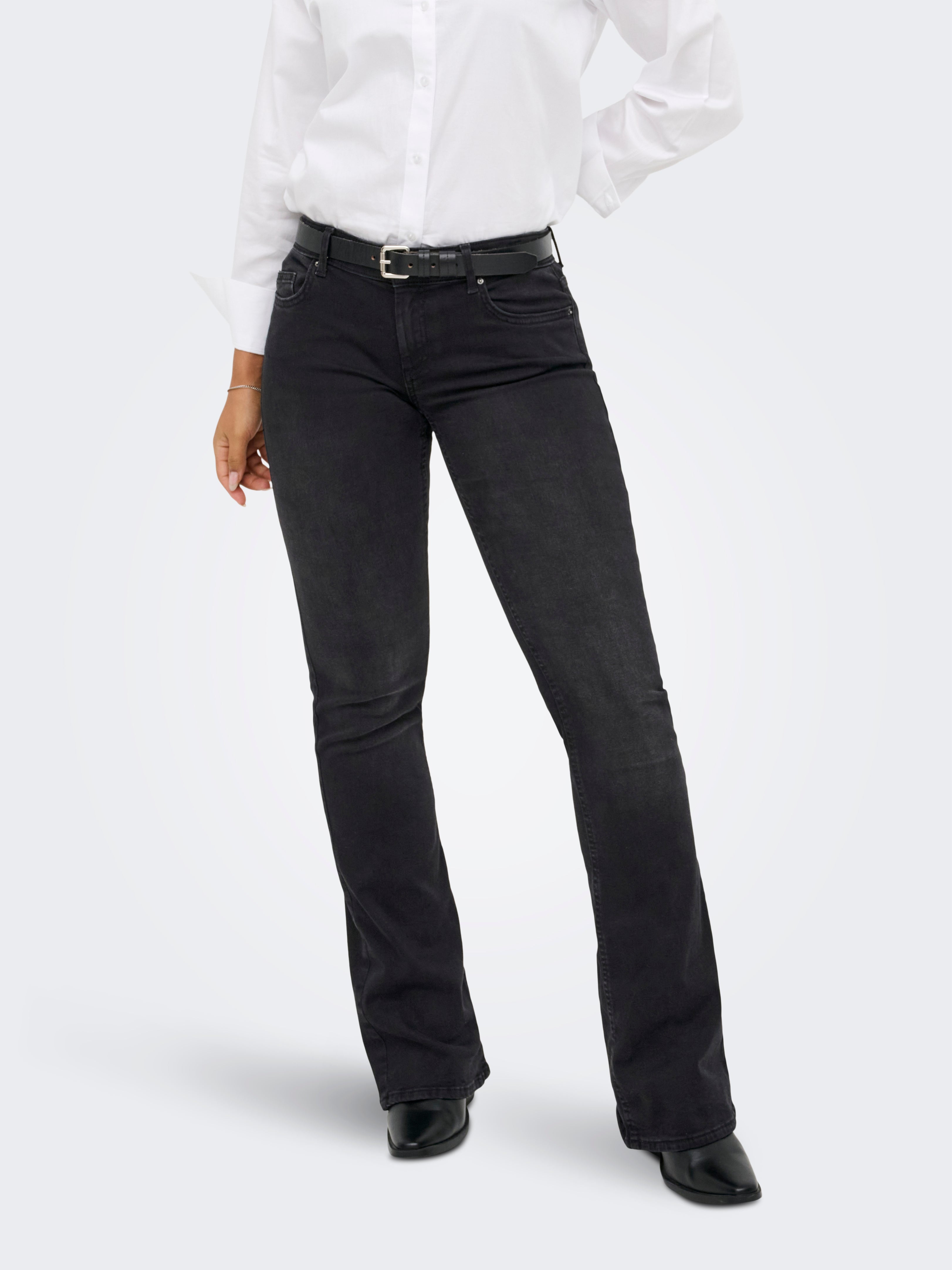 only Damen Jeans Washed Black
