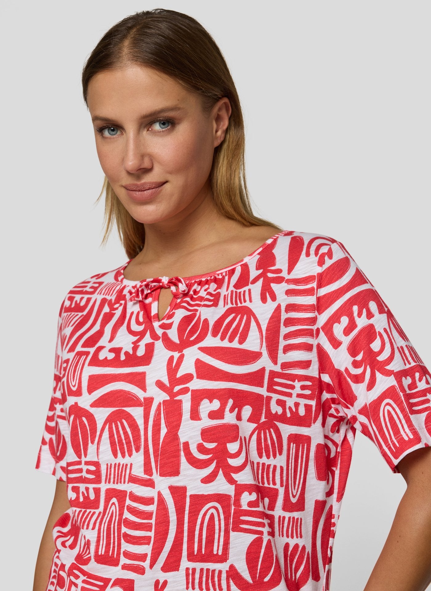 Rabe Damen T-Shirts Koralle