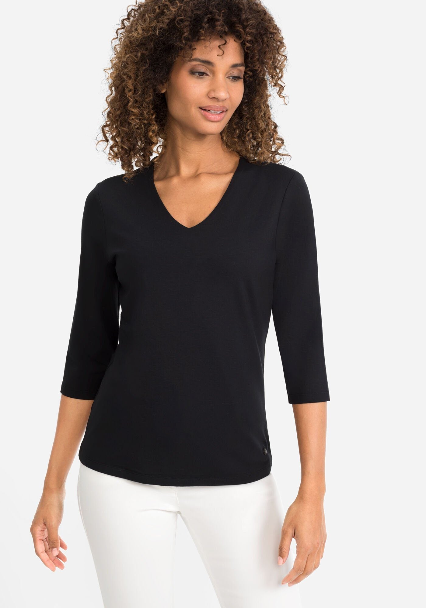 Olsen Damen T-Shirts Black