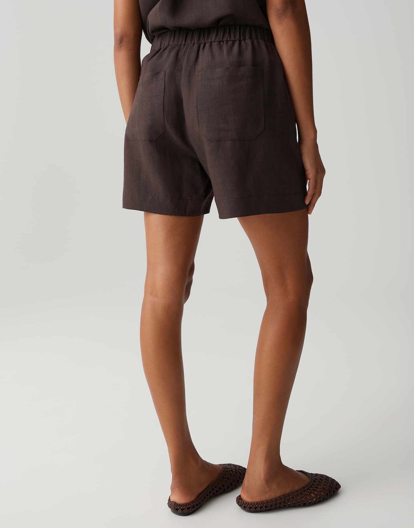 Opus Damen Shorts Affogato