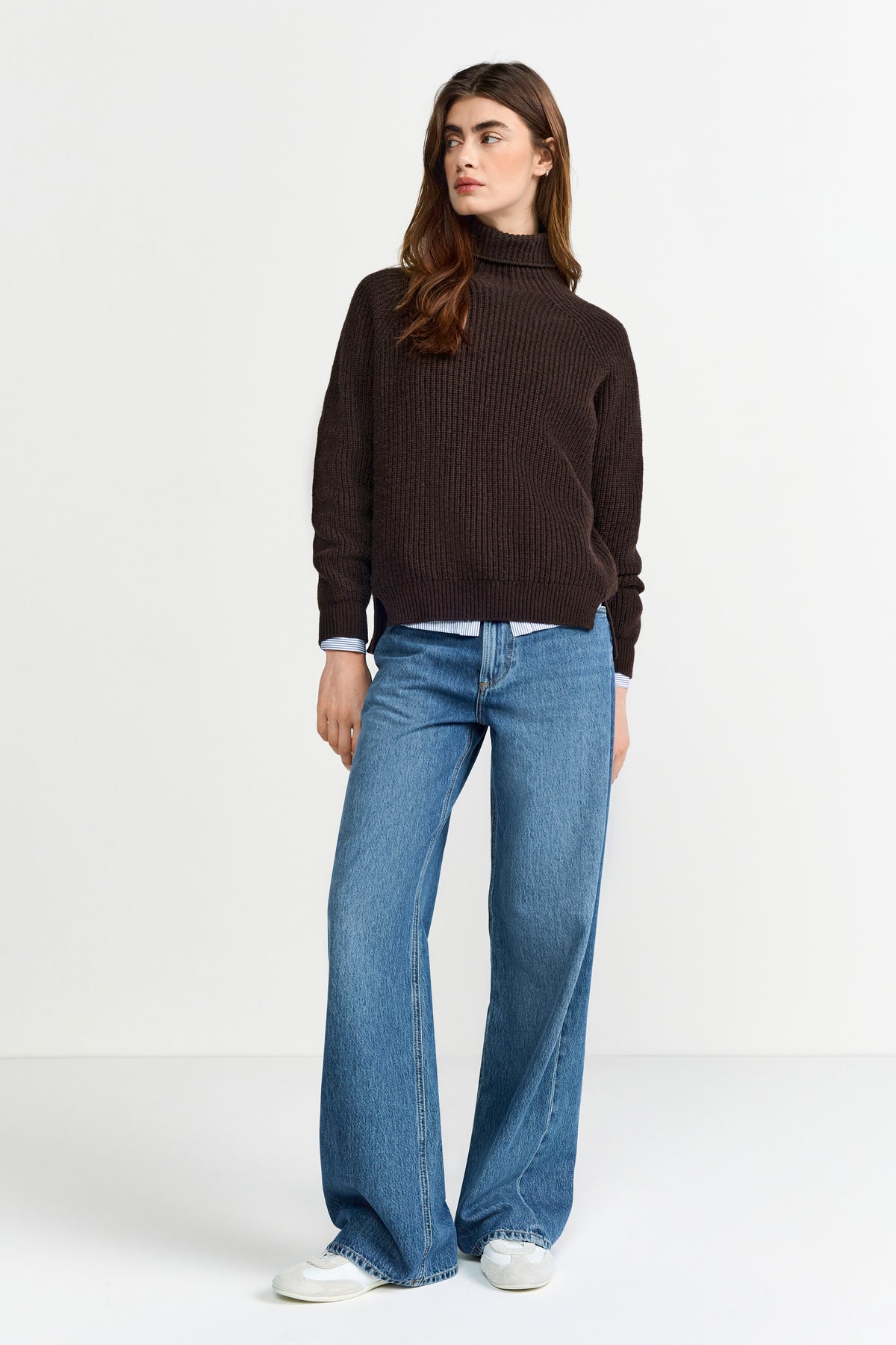 Rich & Royal Damen Pullover Dark Chocolate