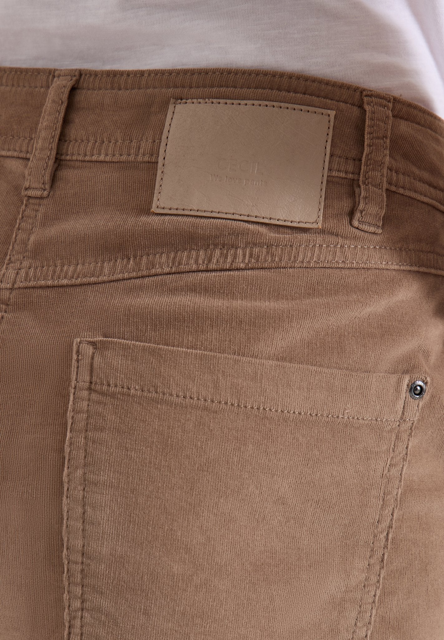 Cecil Damen Hosen Earthy Ta