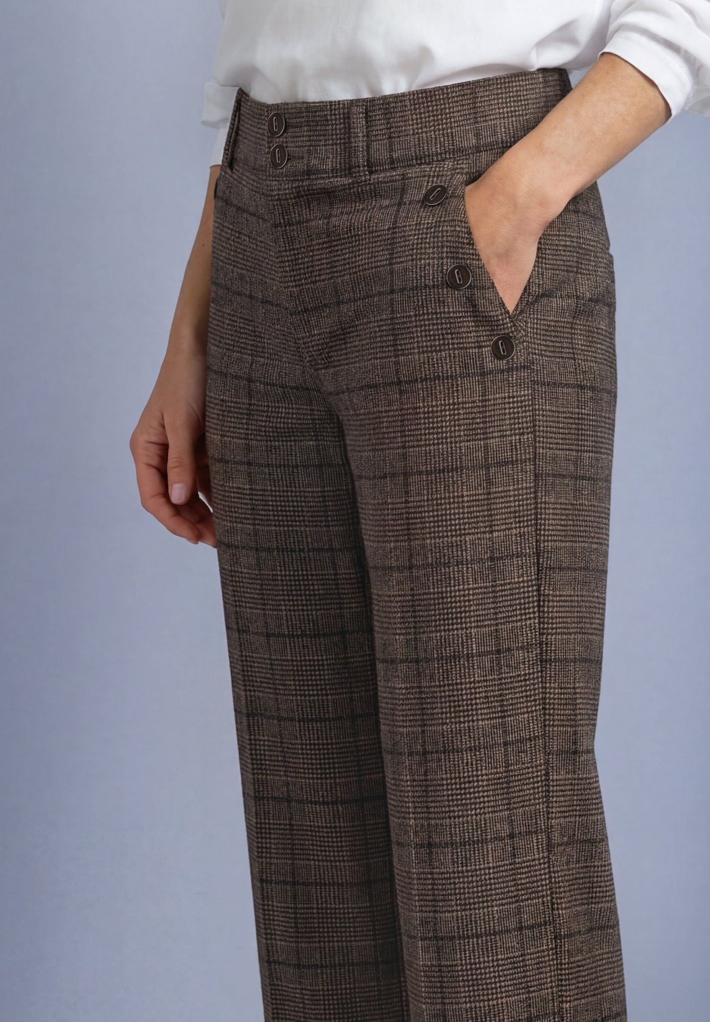Street One Damen Hosen Darkest B