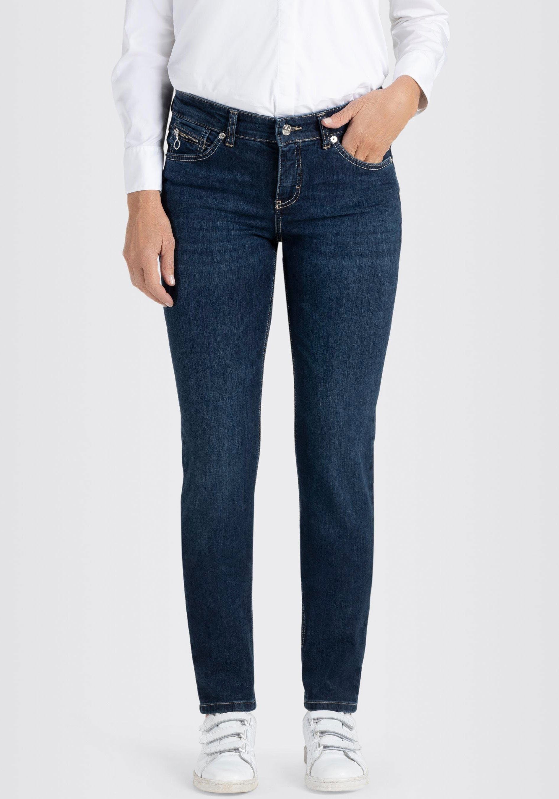 Mac Damen Jeans New Basic Wash