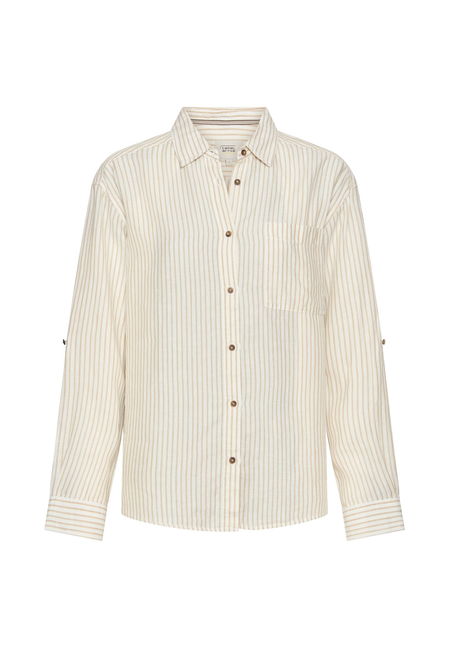 Camel active Damen Blusen Sand/ White