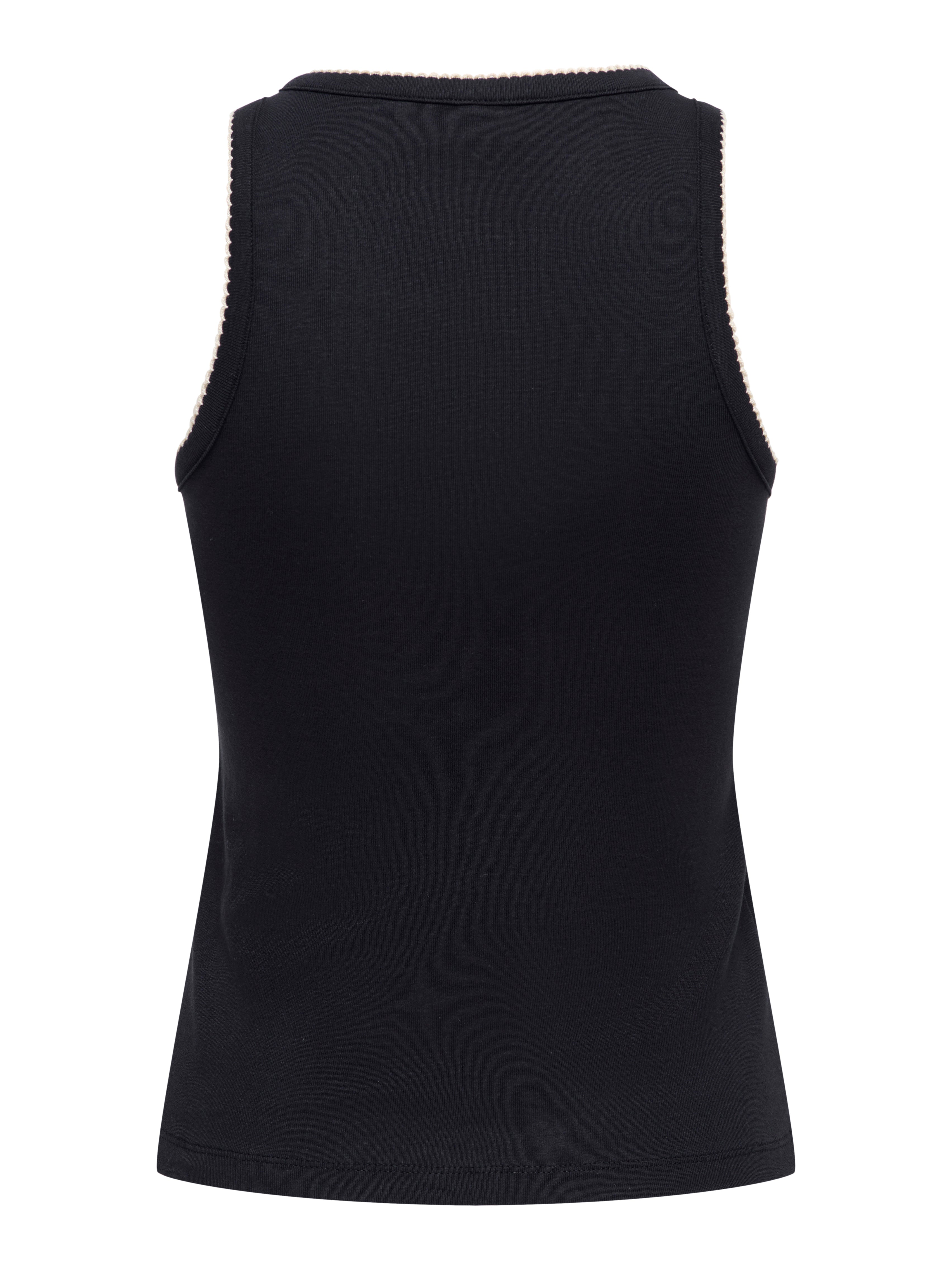 Only Damen Tops Black/Stitch Bi