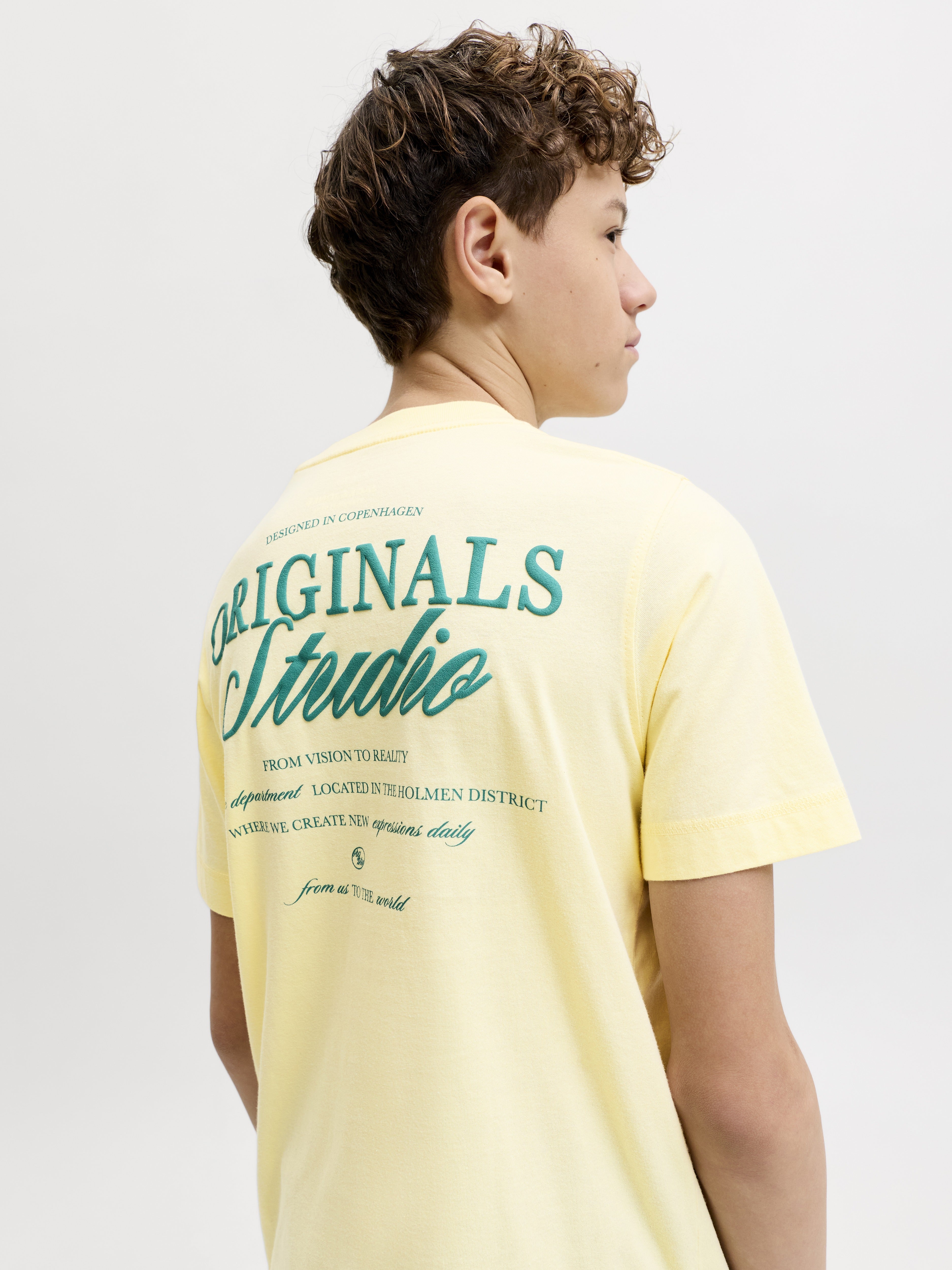 Jack & Jones Jungen T-Shirts Pastel Yellow/S