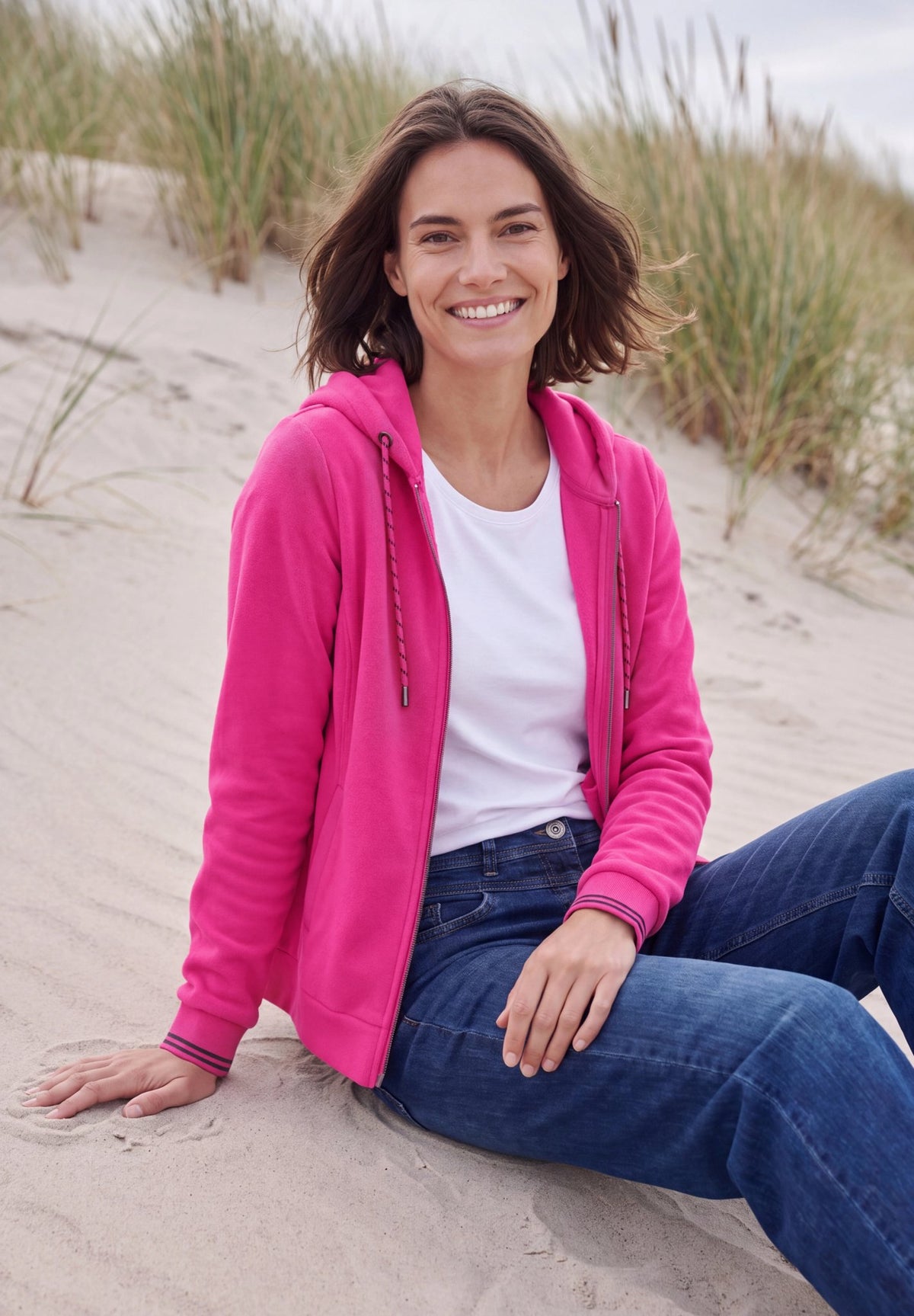Cecil Damen T-Shirts Pink Flas