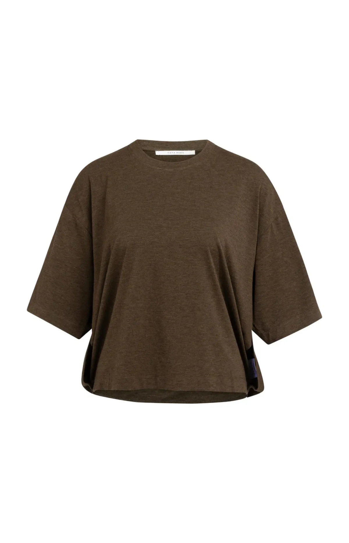 Oversize-Jersey-Top mit Ballonrücken-Detail