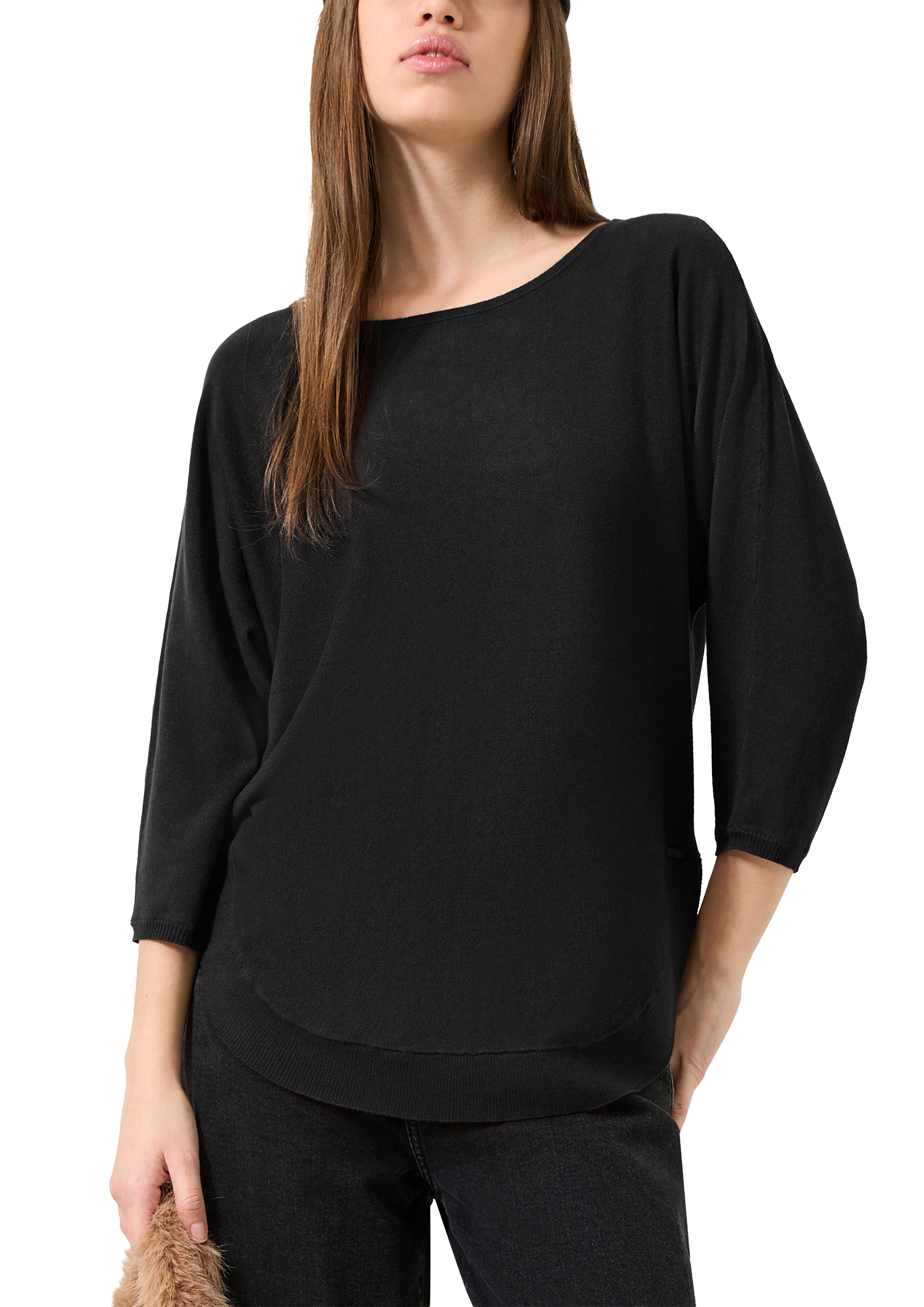 QS by S.Oliver Damen Pullover Grey/Black