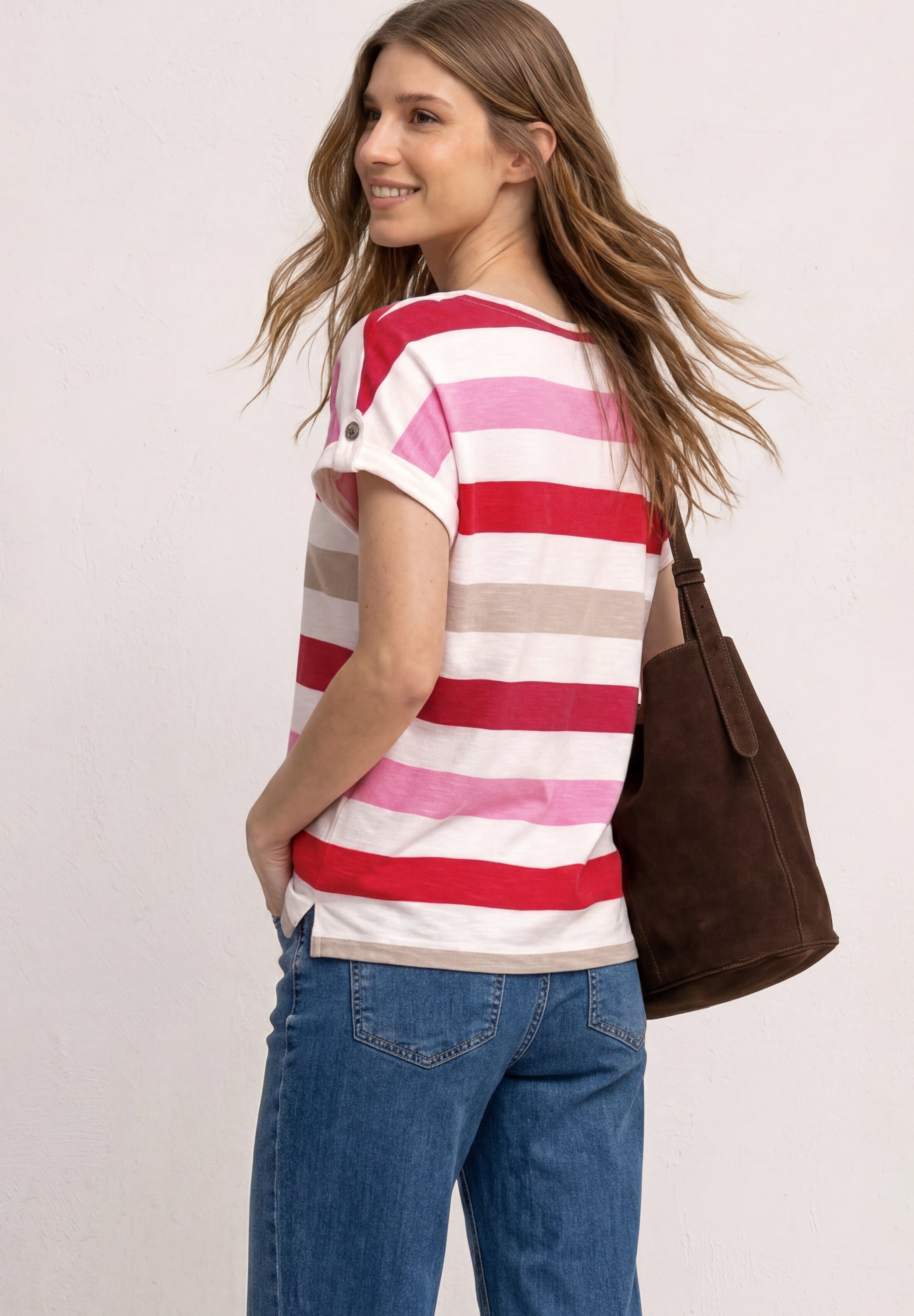 Street One Damen T-Shirts Salsa Red