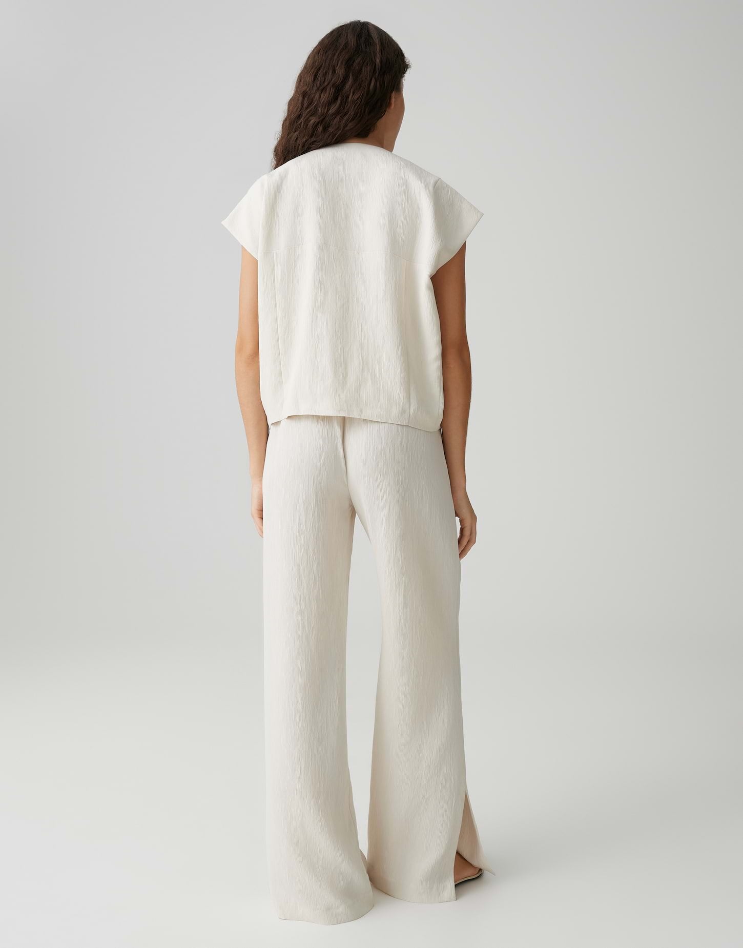 Opus Pants Damen Hosen Natural G