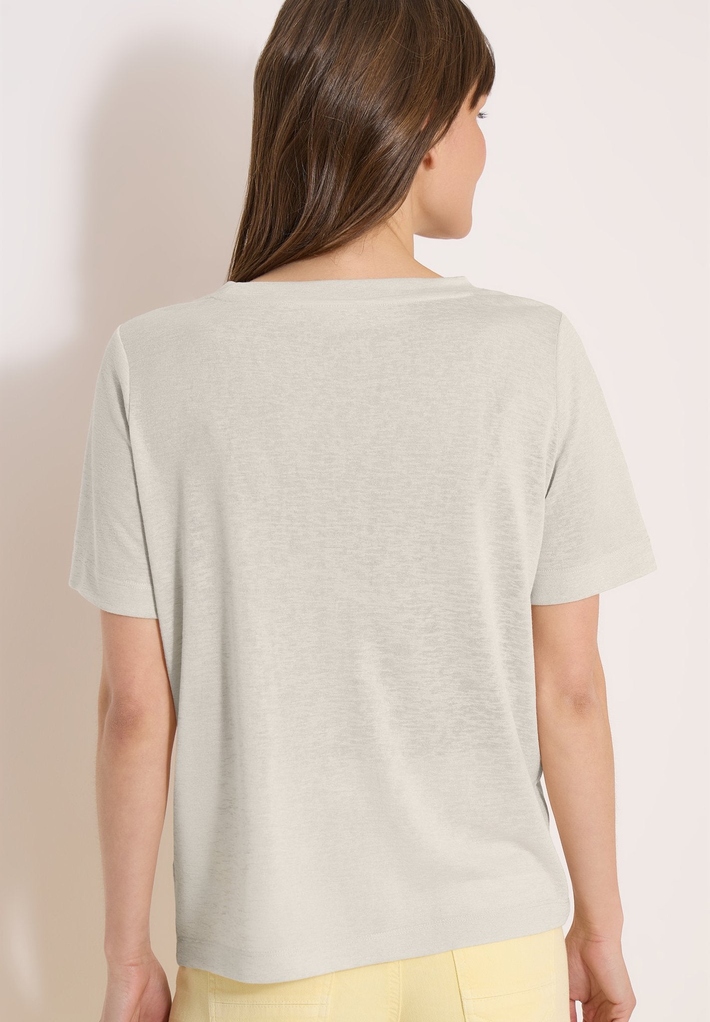 Cecil Damen T-Shirts Macadamia