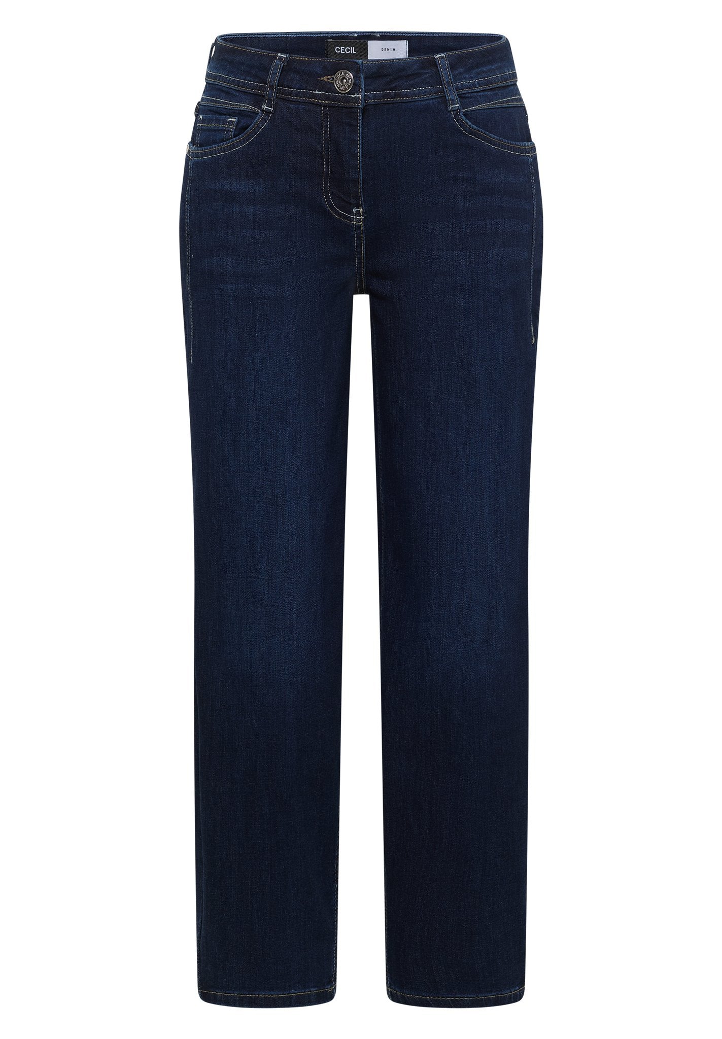 Cecil Damen Hosen Dark Blue