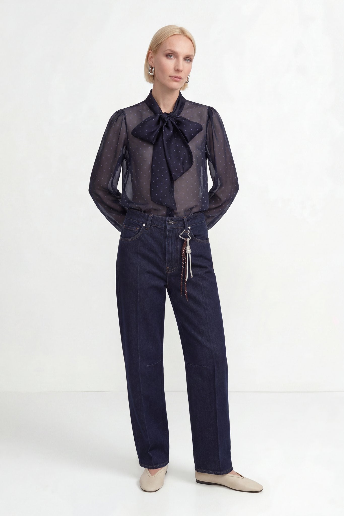 Rich & Royal Damen Jeans Denim Blue
