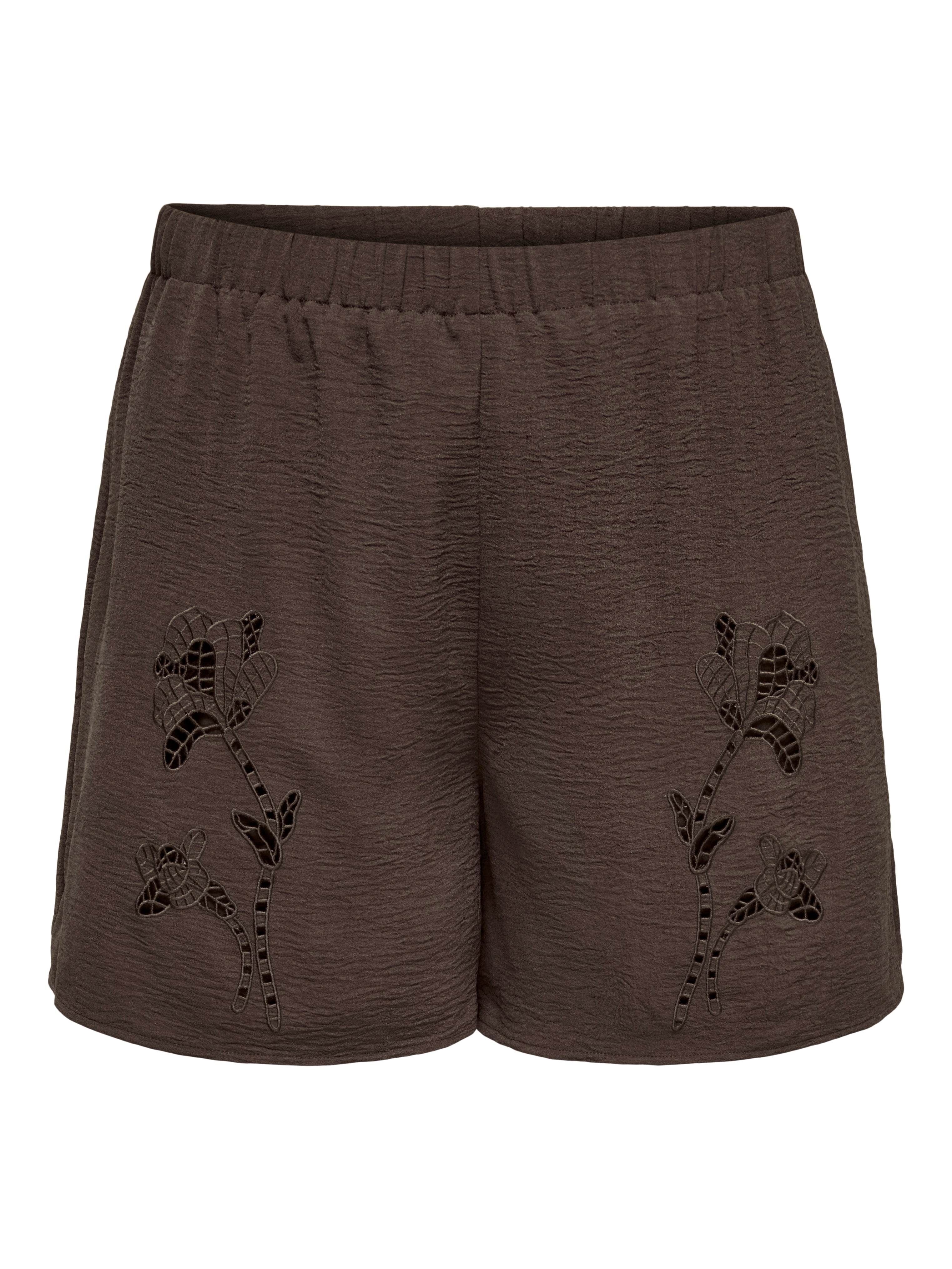 Only Carmakoma Damen Shorts Chocolate Marti