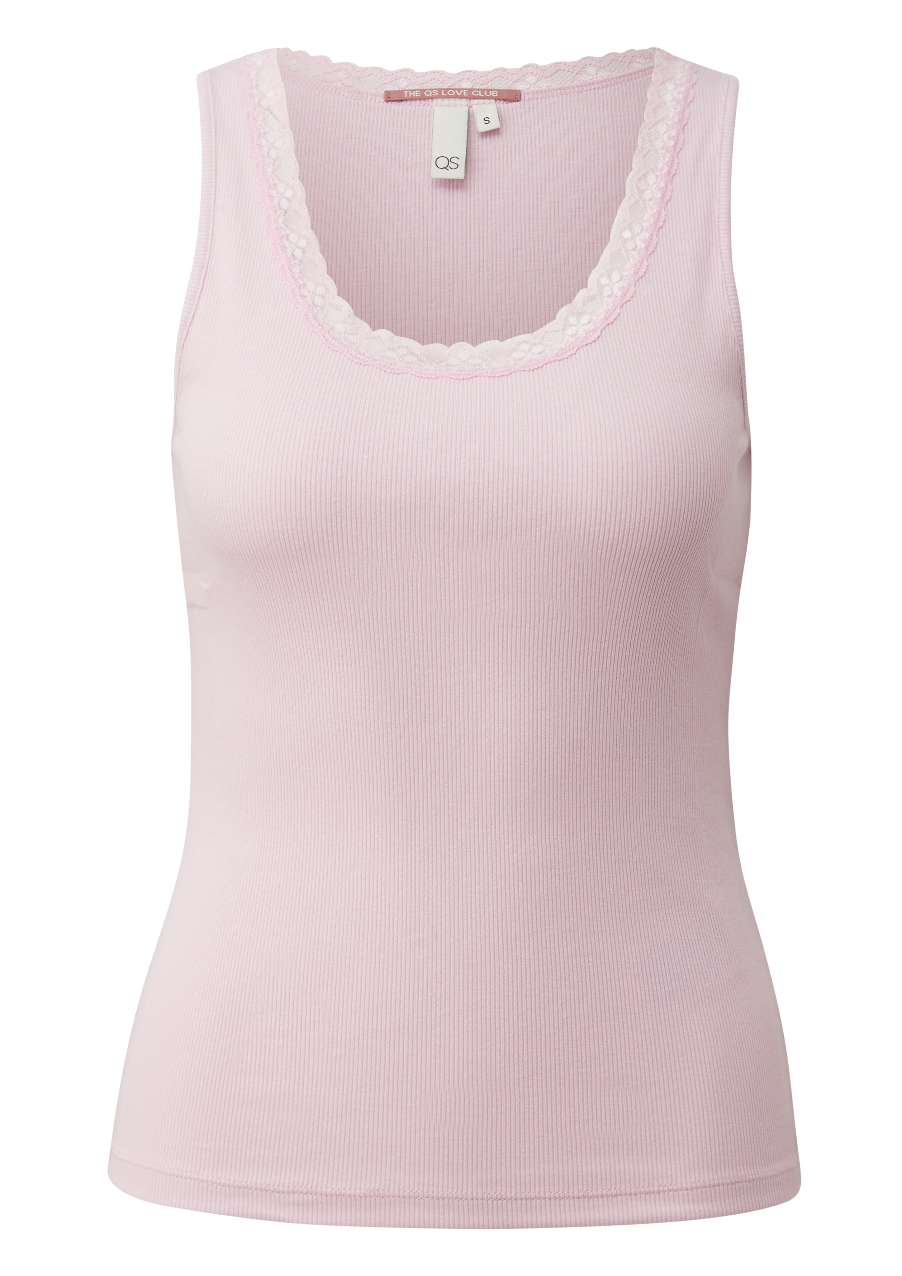QS by S.Oliver Damen Tops Lilac/Pink
