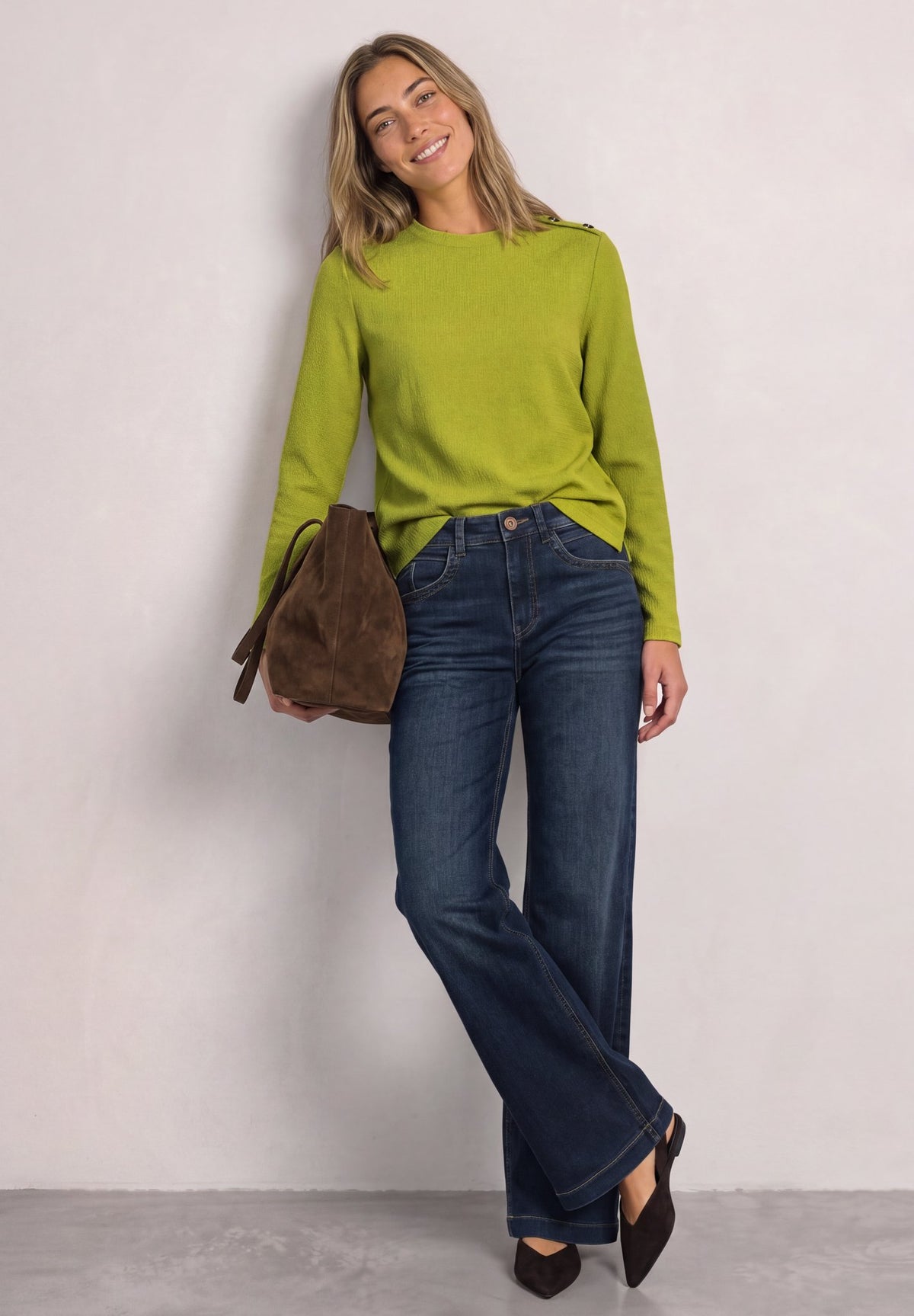 Street One Damen T-Shirts Apple Lim