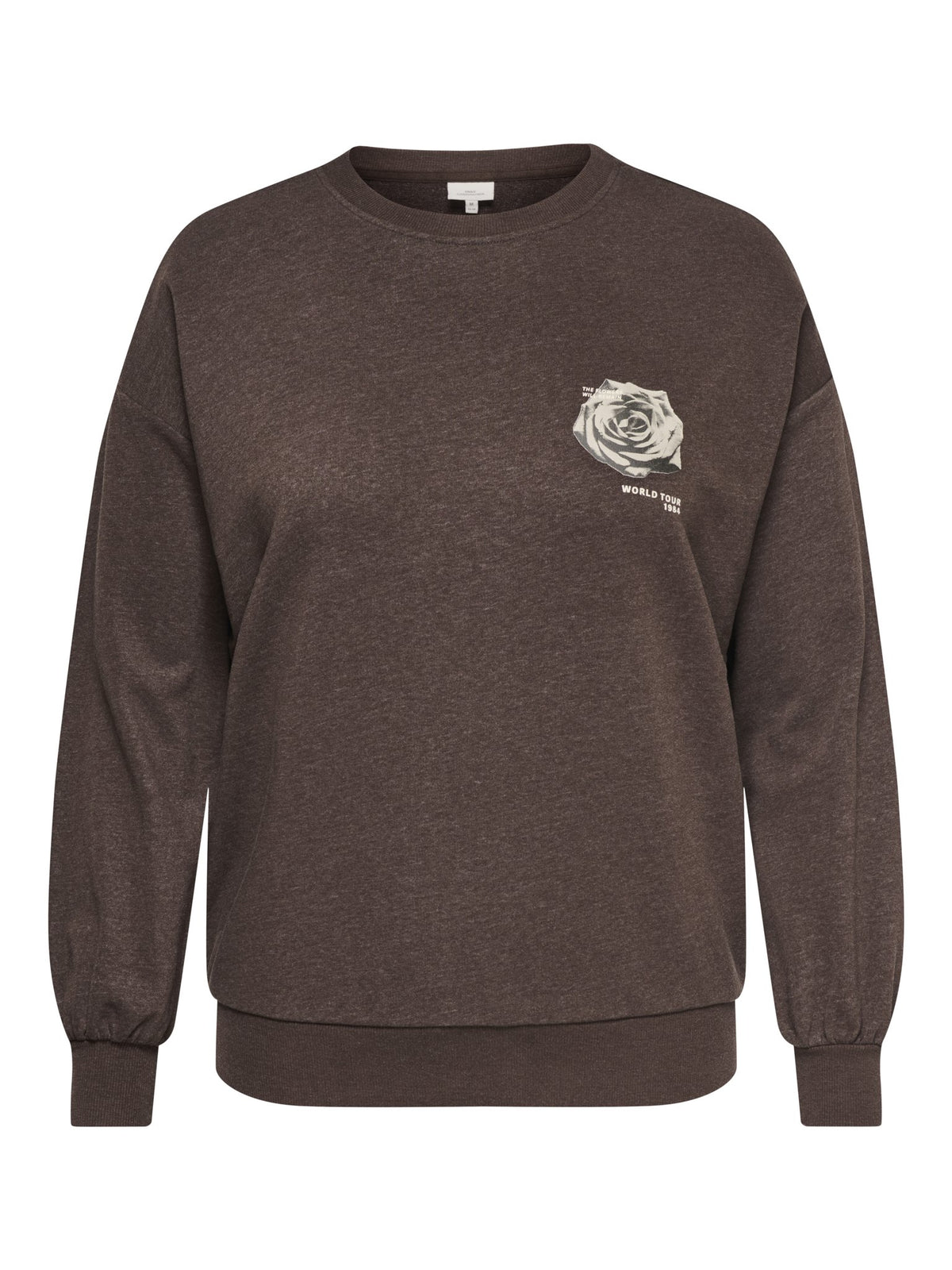 Only Carmakoma Damen Sweatshirts Coffee Bean/Noi