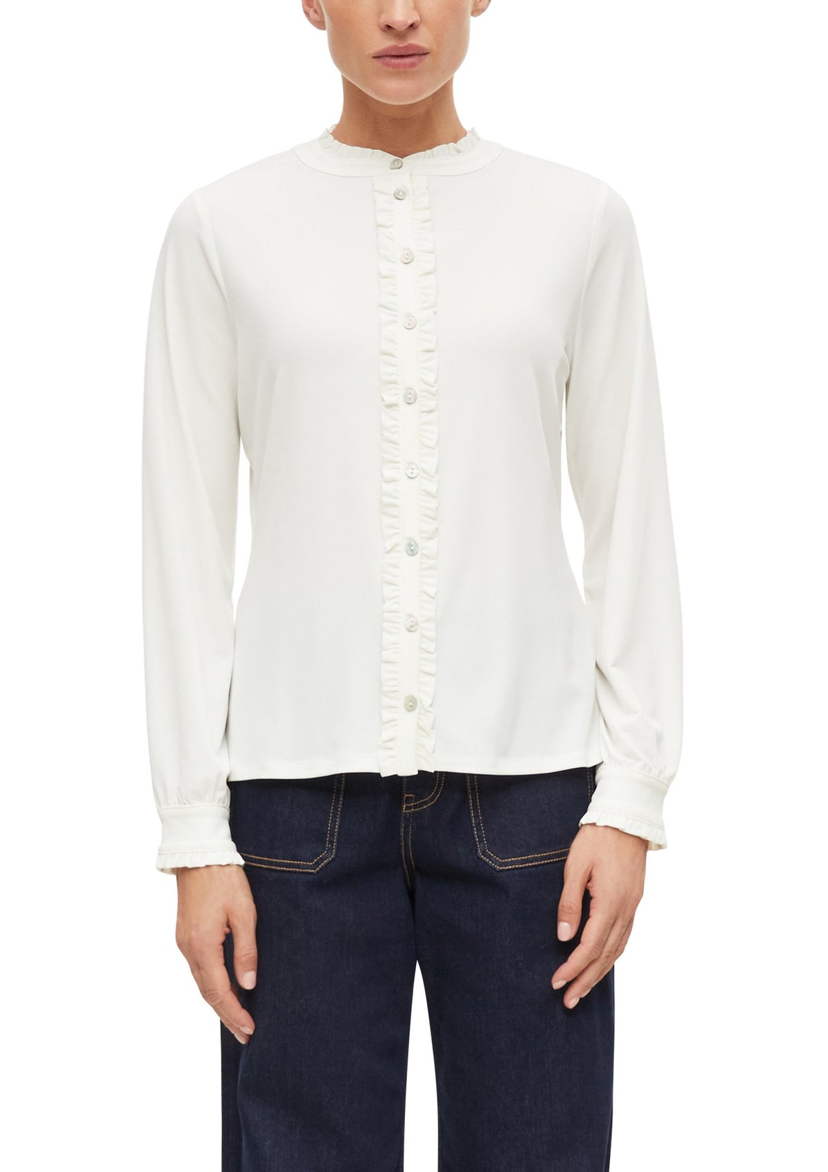 S. Oliver black Damen T-Shirts White