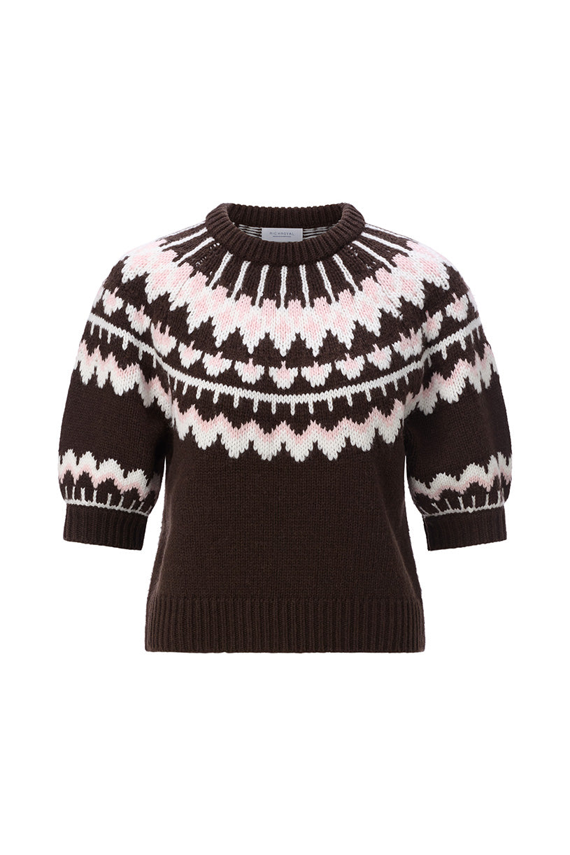 Rich & Royal Damen Pullover Chocolate Torte