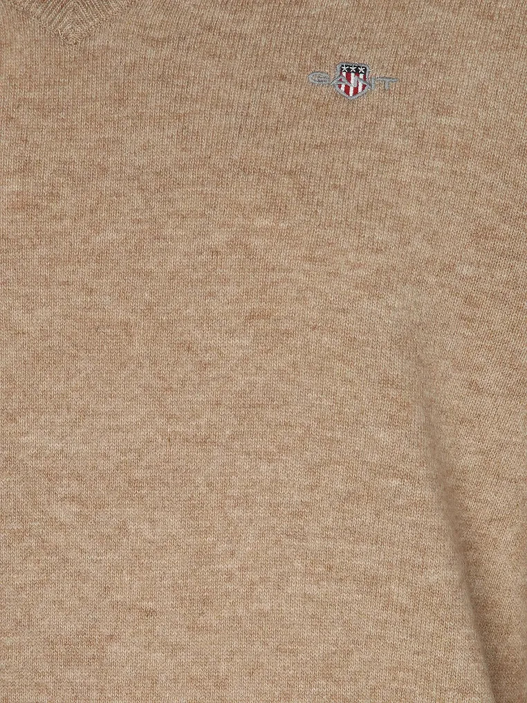 Gant Herren Pullover Dk. Sand Me
