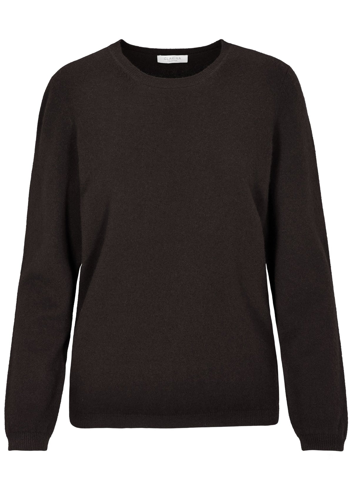 Clarina Damen Pullover Schoko