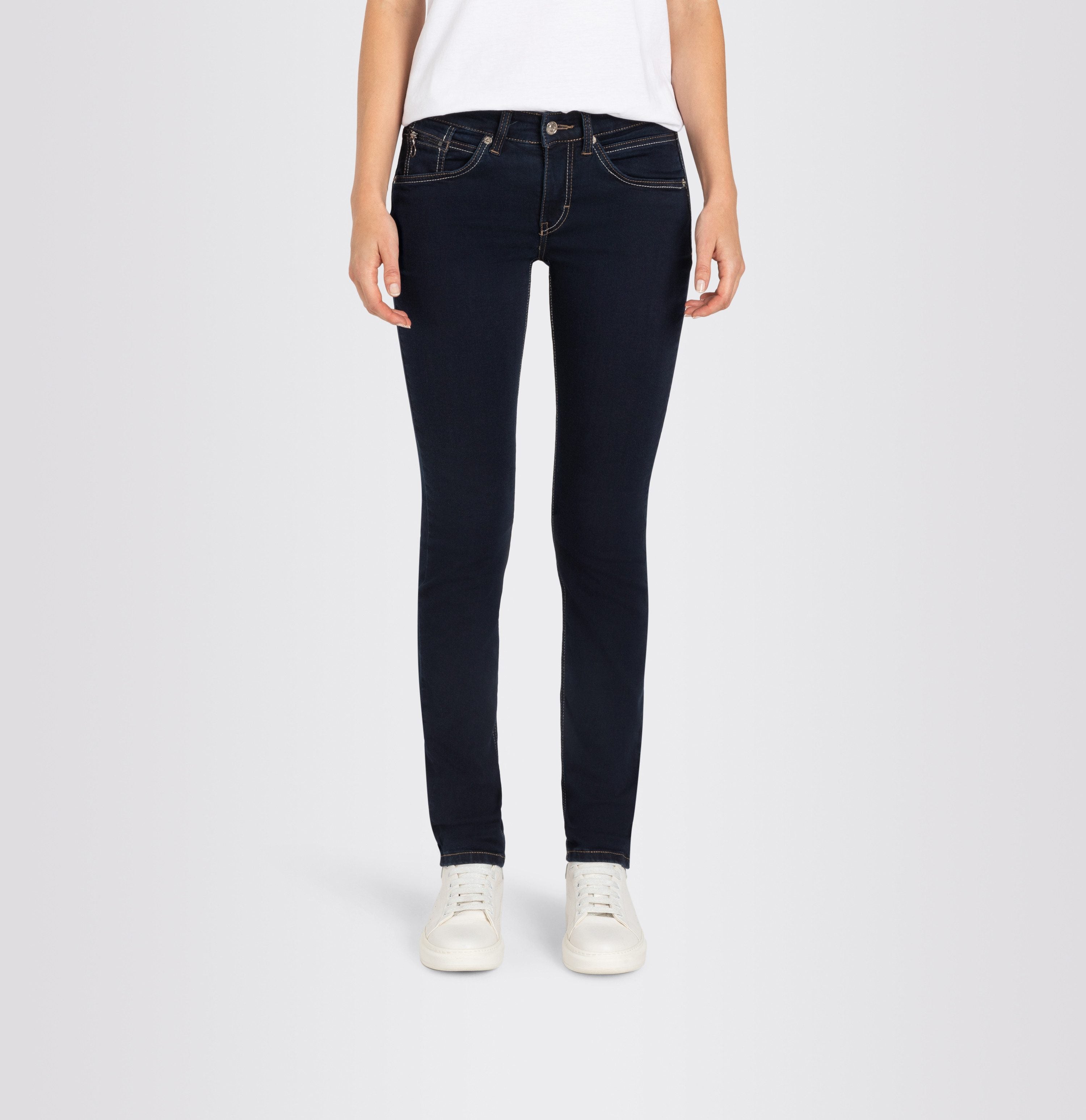 Mac Damen Jeans Dark Rinsewash