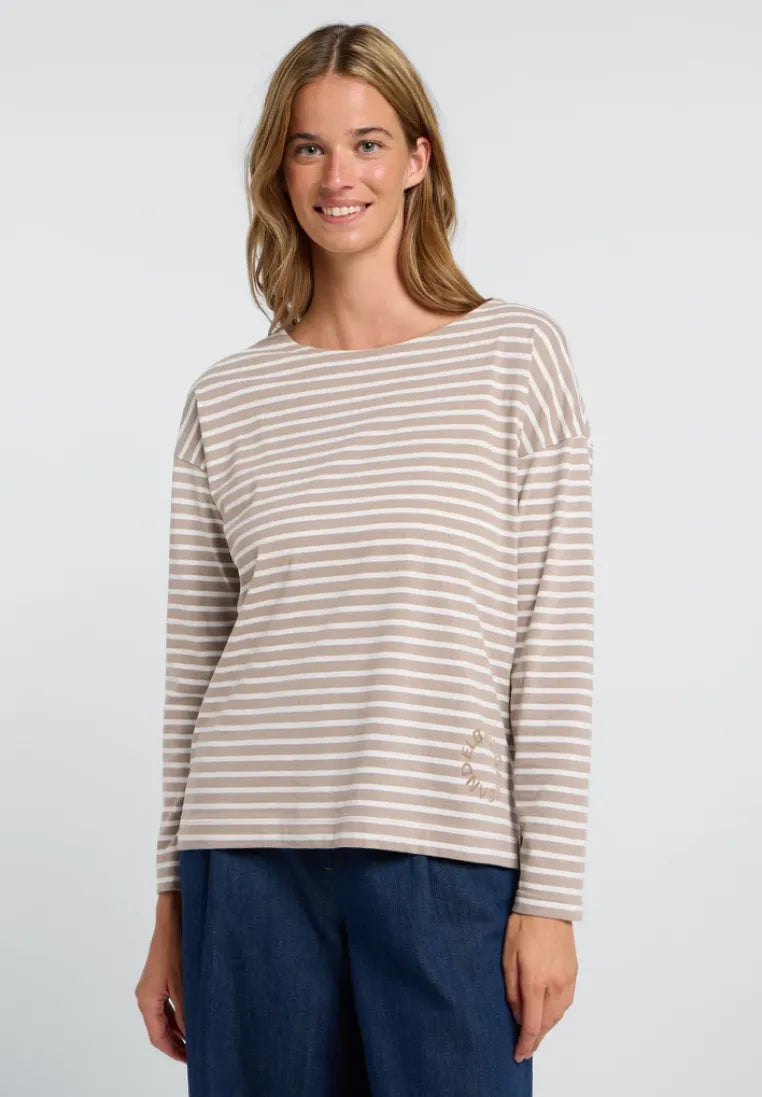 Elbsand Damen T-Shirts Silver San