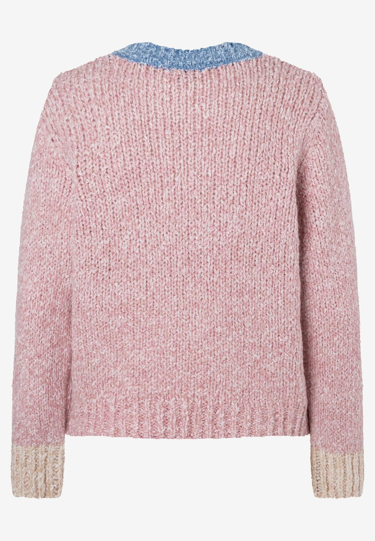 More & More Damen Pullover Milky Rose