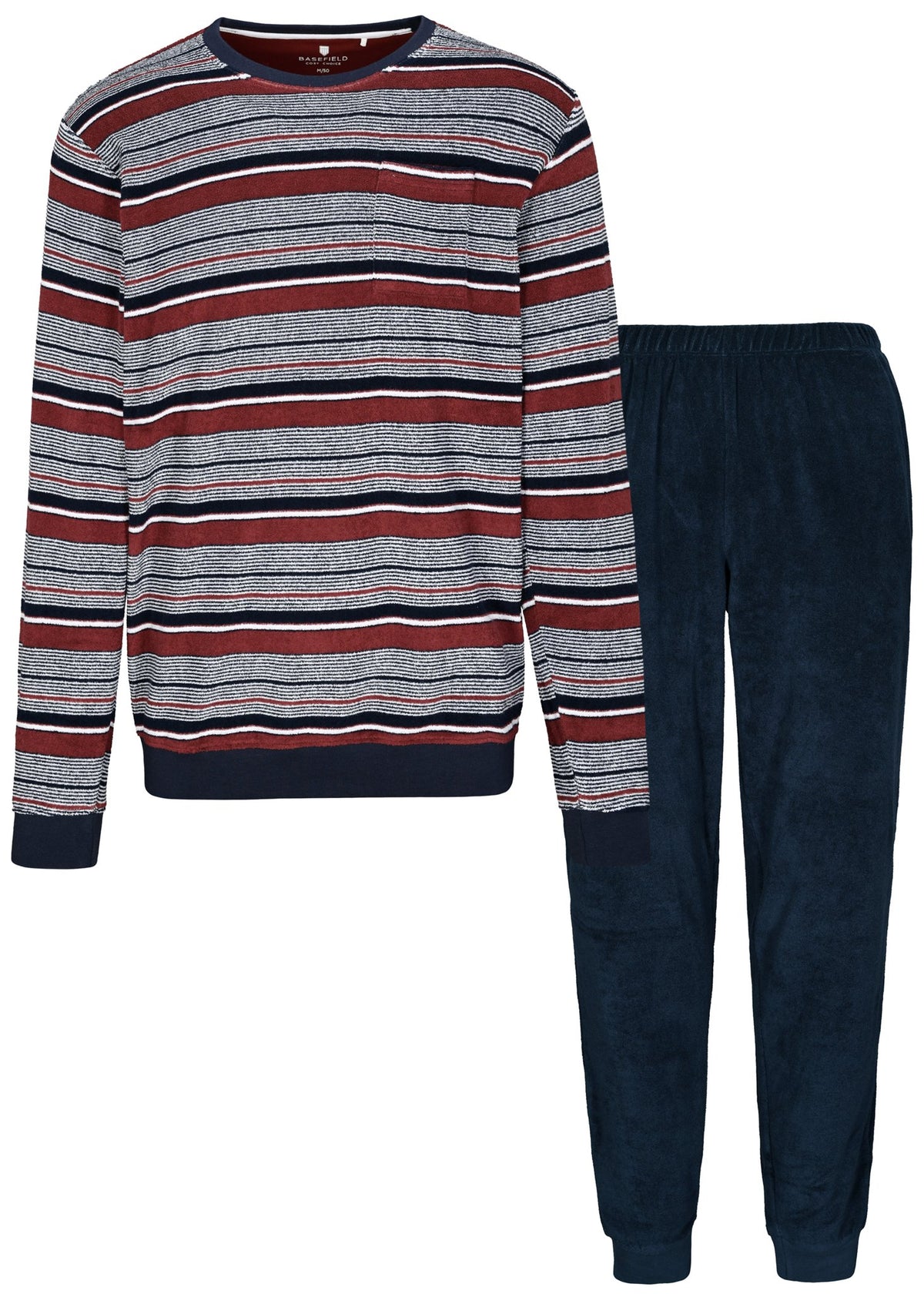 Katag Schlafanzug Brick Stripe