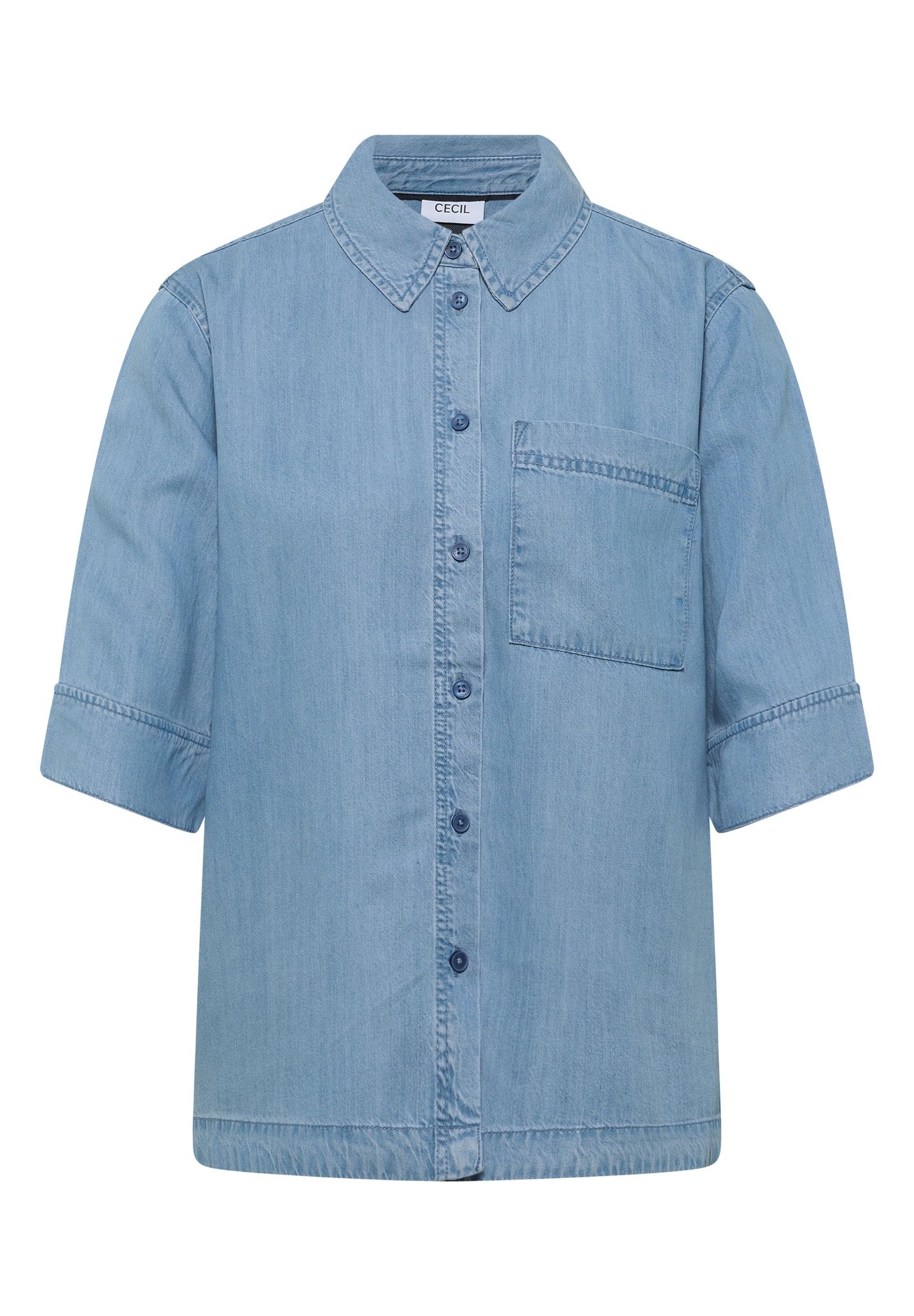 Cecil Damen Blusen Light Blu